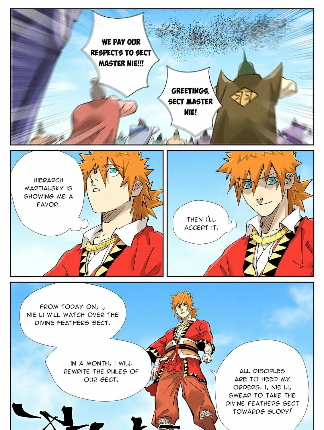 Tales of Demons and Gods (Colored) Chapter 428.6 page 17 - 