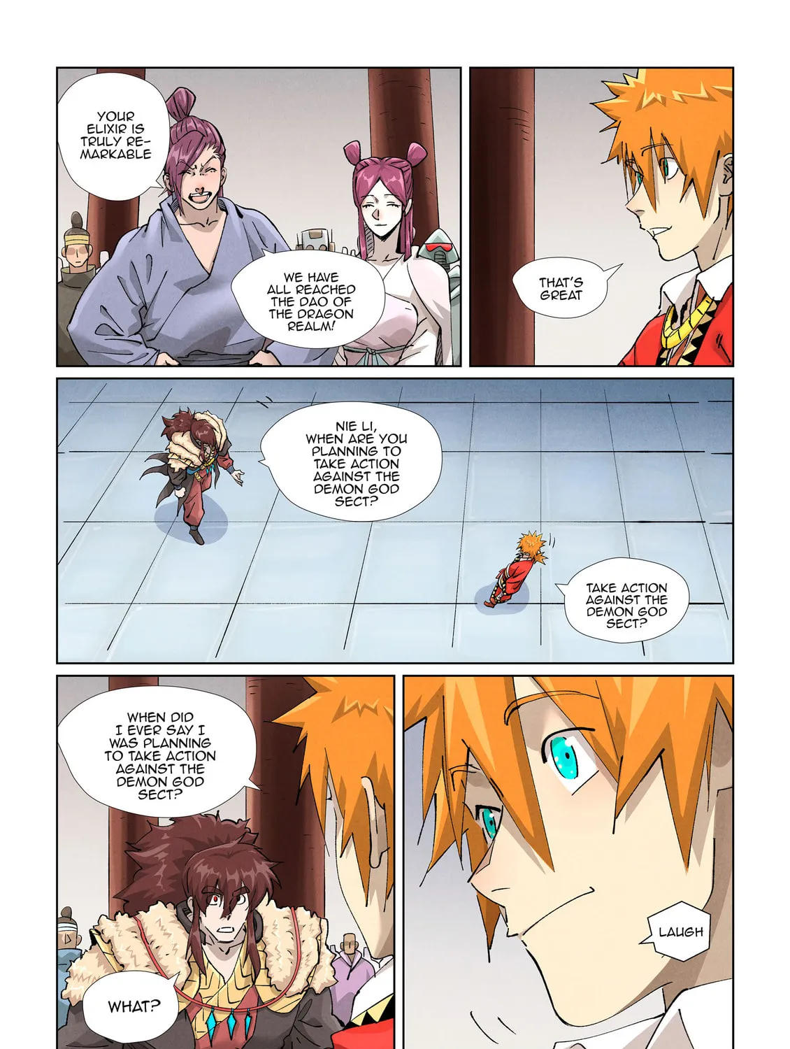 Tales of Demons and Gods (Colored) Chapter 429.1 page 13 - 