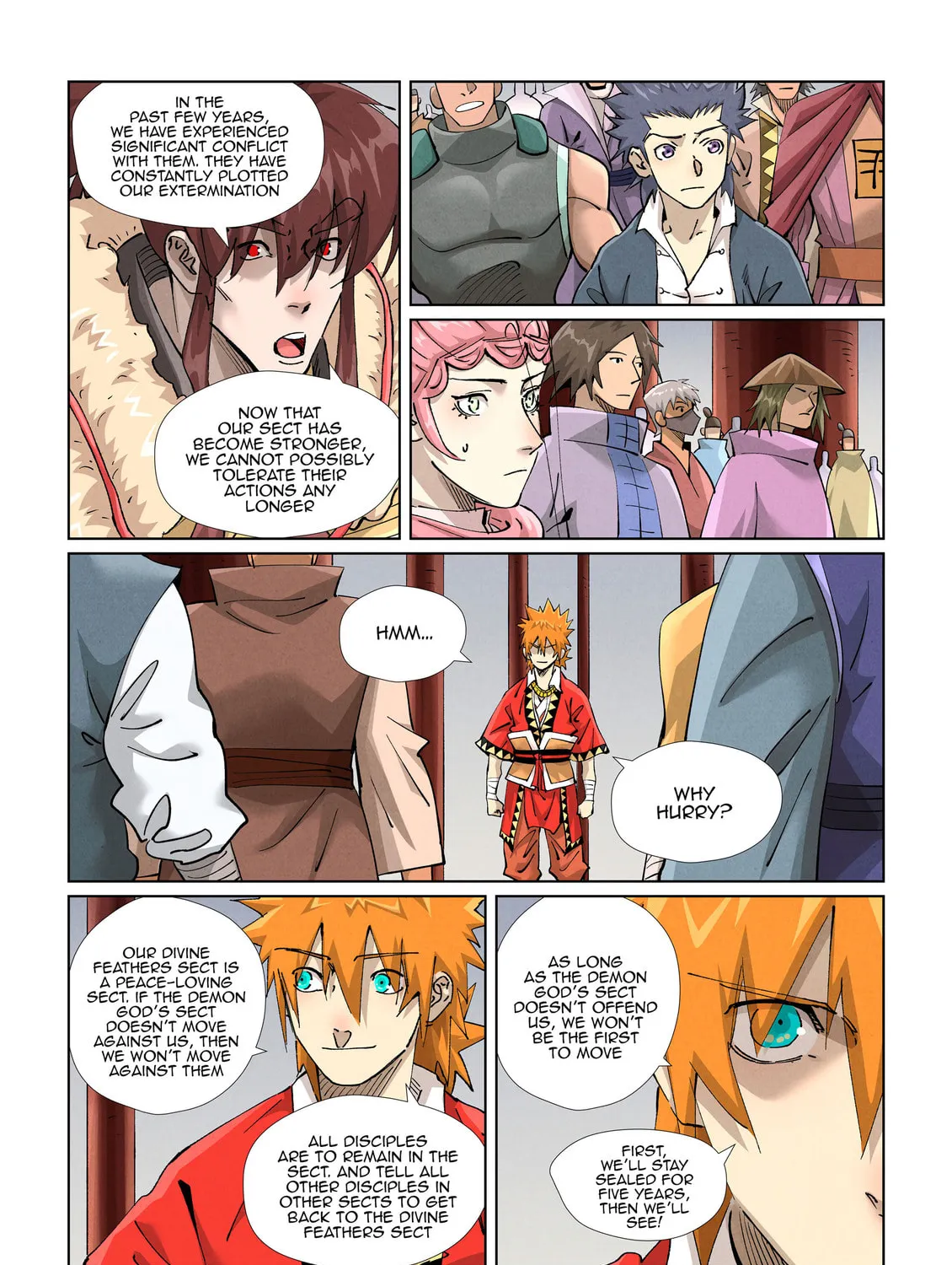Tales of Demons and Gods (Colored) Chapter 429.1 page 15 - 