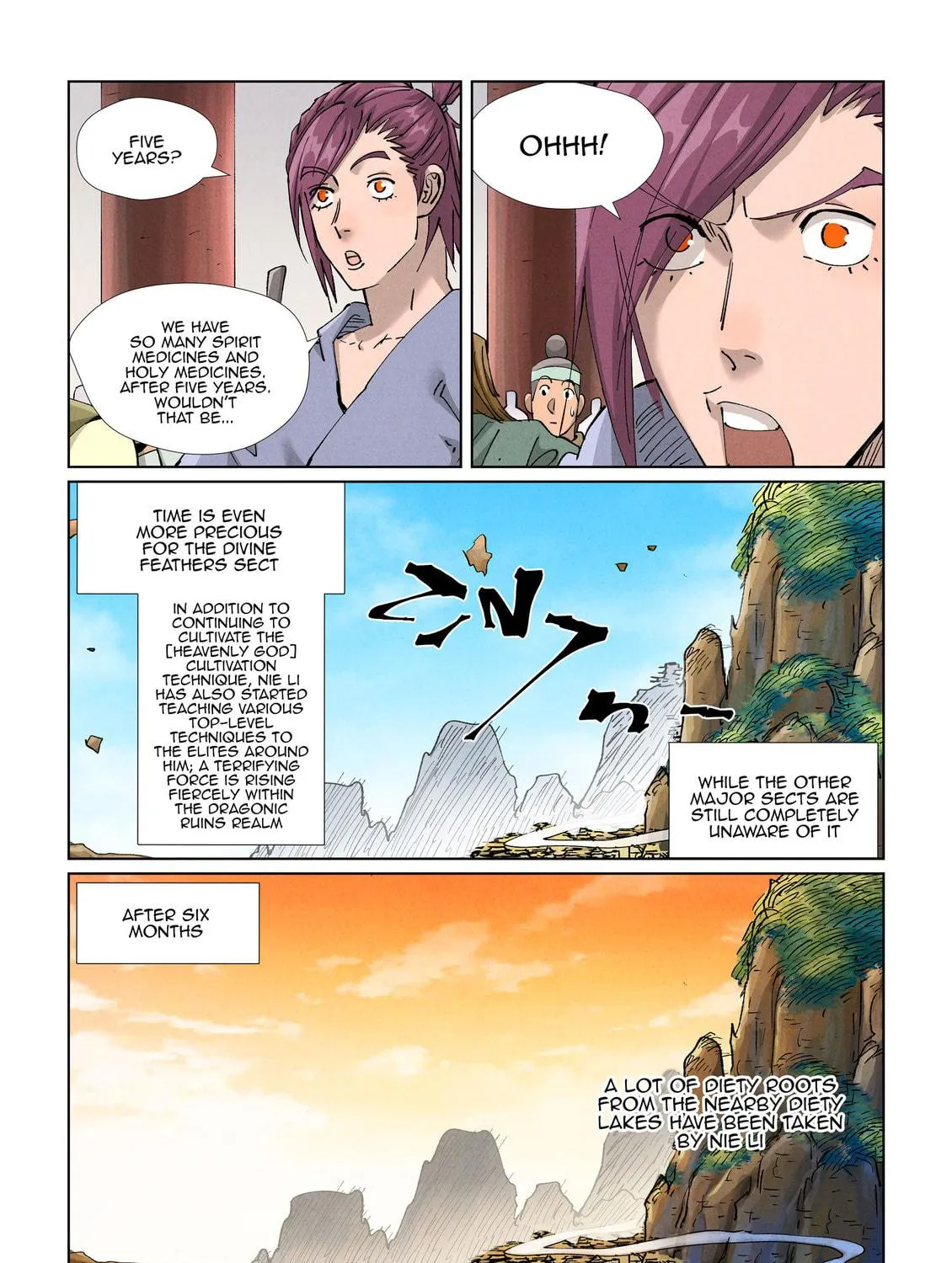 Tales of Demons and Gods (Colored) Chapter 429.1 page 17 - 