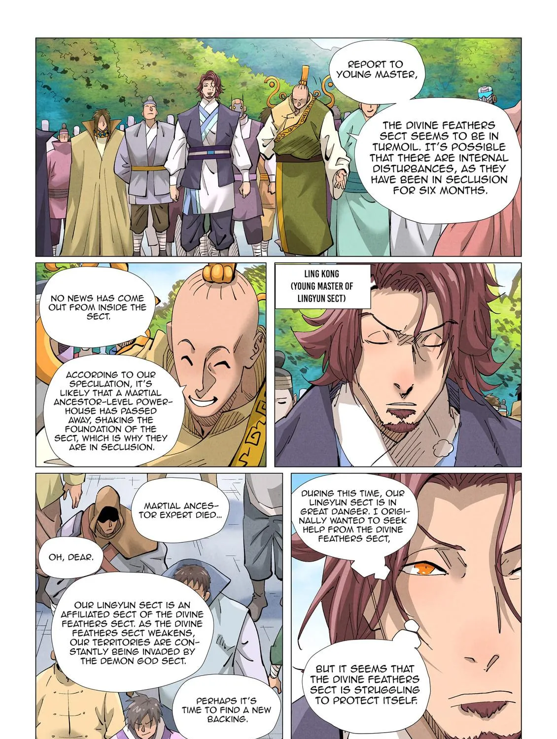 Tales of Demons and Gods (Colored) Chapter 429.5 page 11 - 