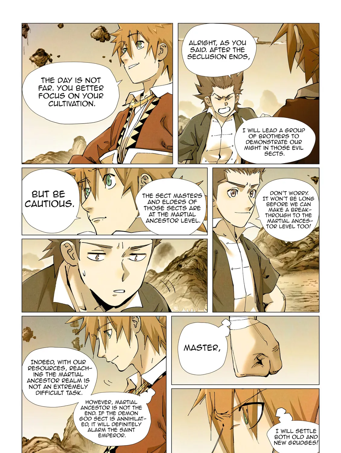 Tales of Demons and Gods (Colored) Chapter 429.5 page 7 - 