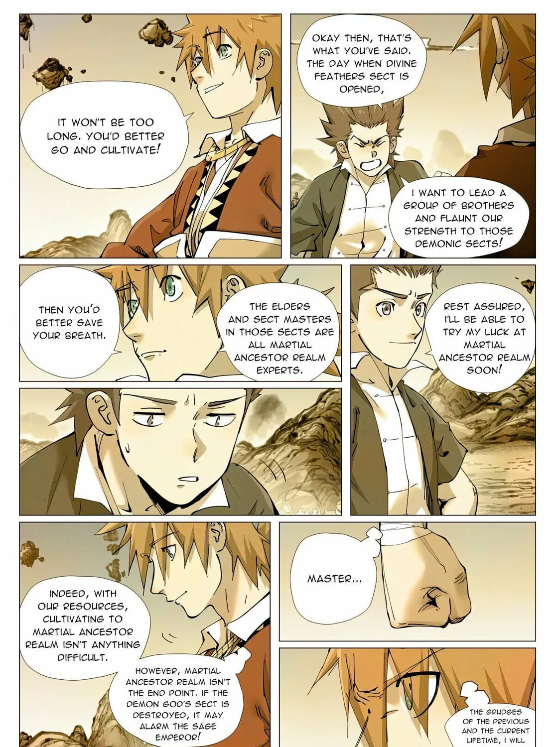 Tales of Demons and Gods (Colored) Chapter 429.6 page 5 - 