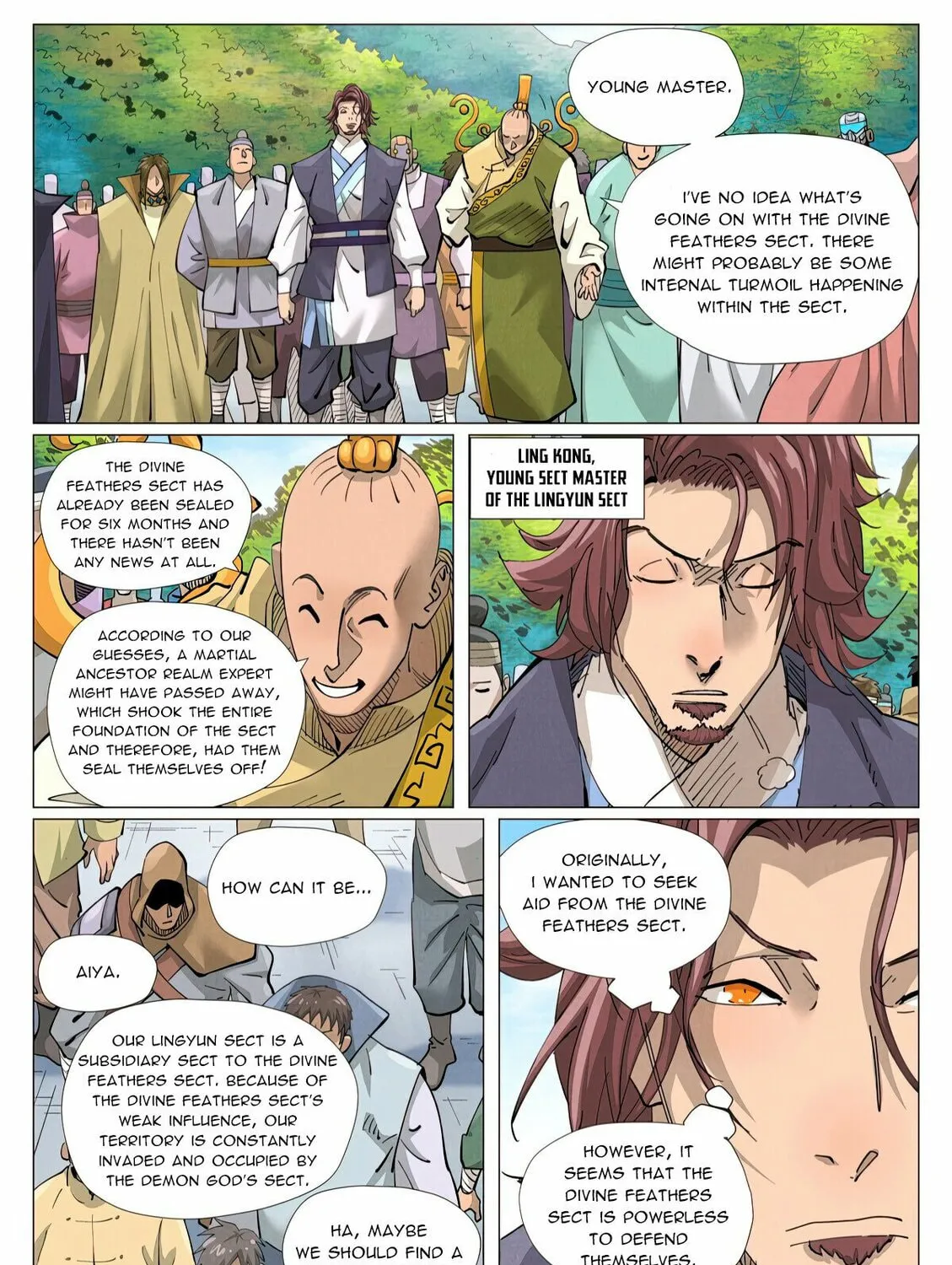 Tales of Demons and Gods (Colored) Chapter 429.6 page 9 - 