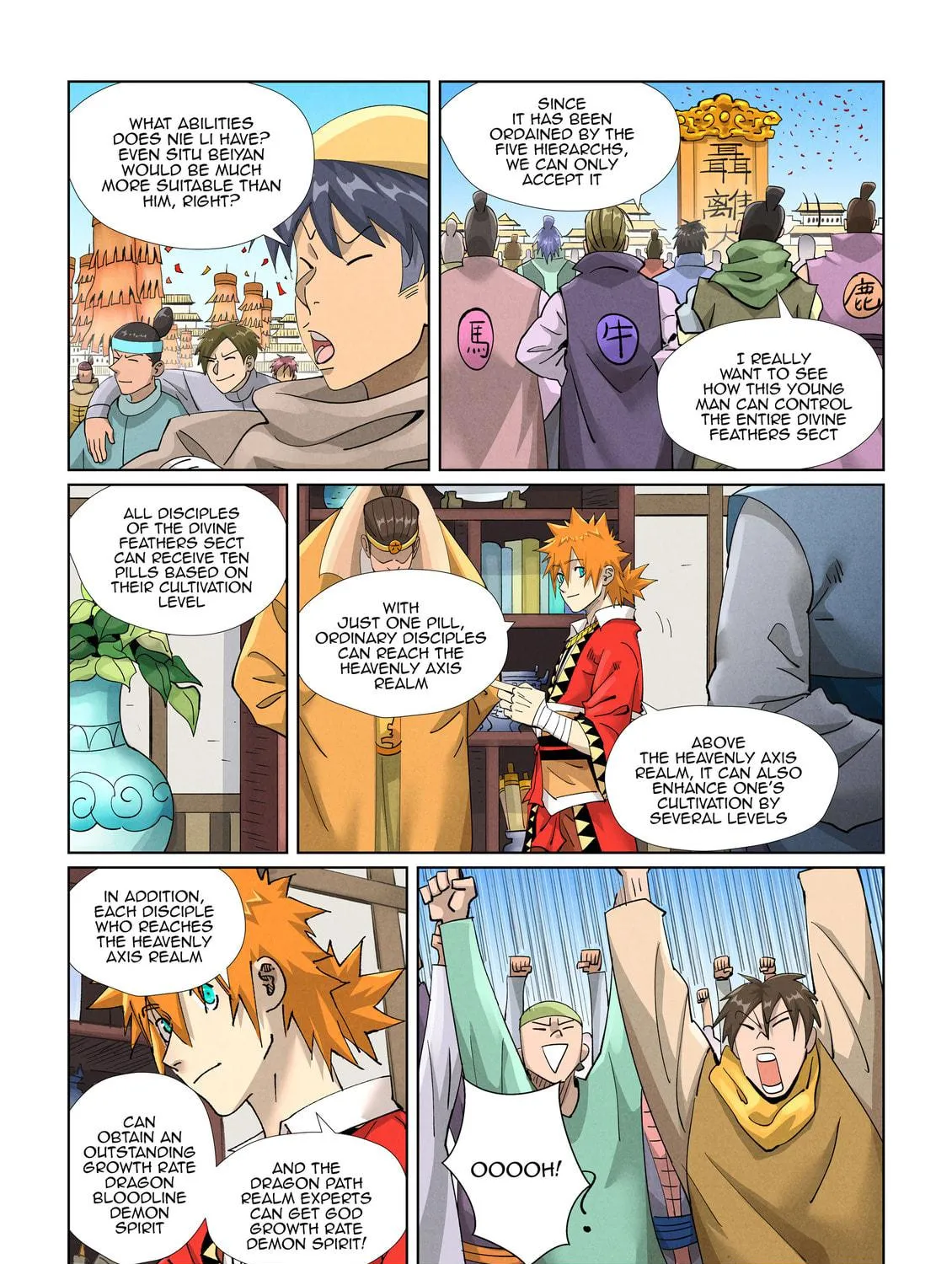 Tales of Demons and Gods (Colored) Chapter 429 page 5 - 