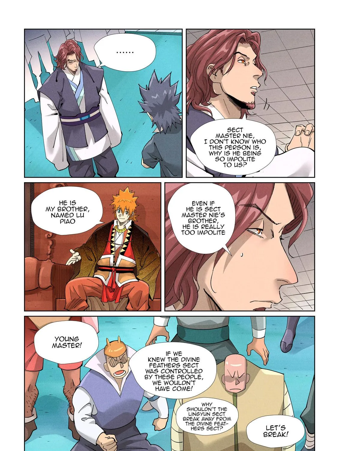 Tales of Demons and Gods (Colored) Chapter 430.1 page 19 - 