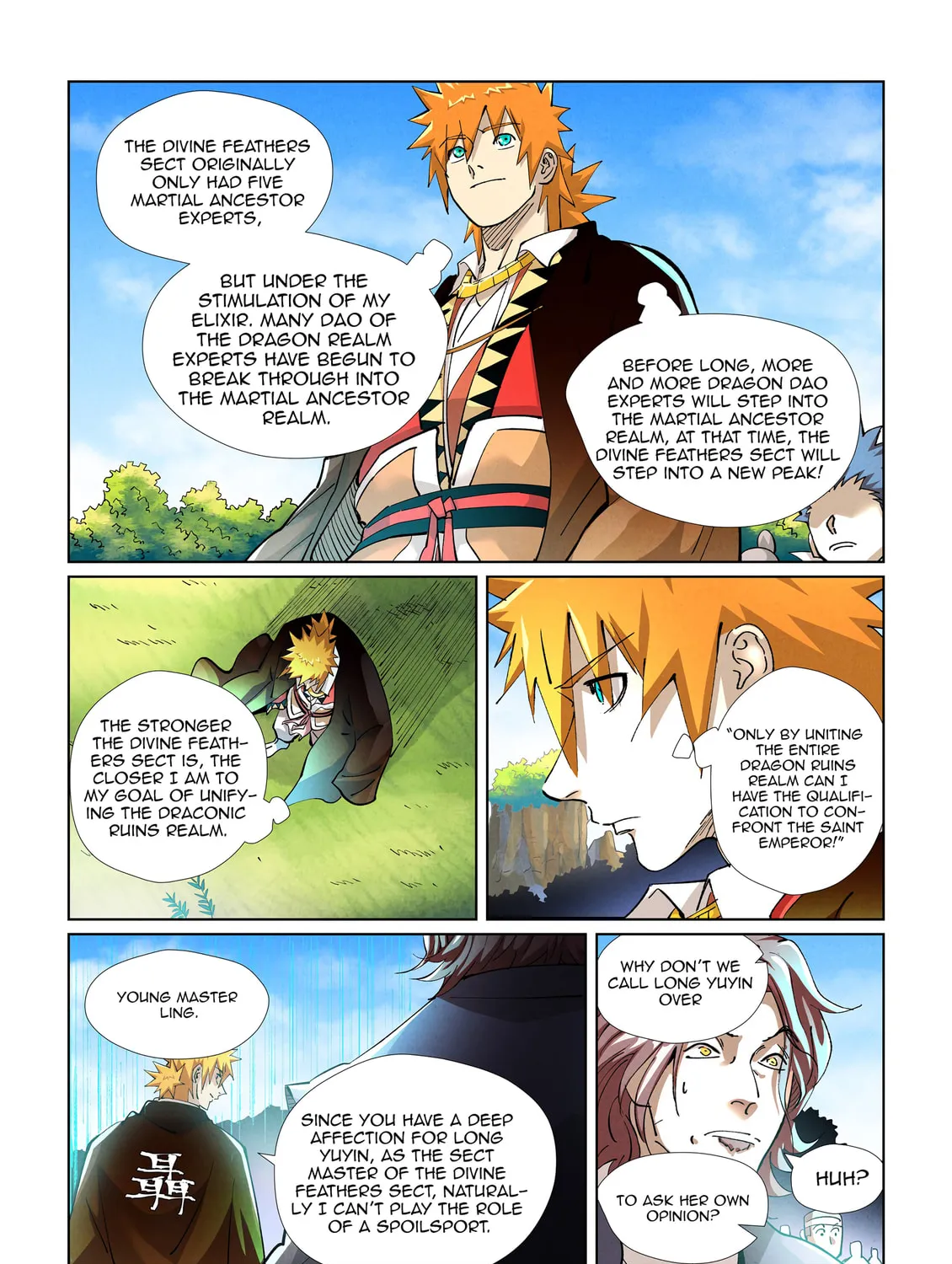 Tales of Demons and Gods (Colored) Chapter 430.5 page 21 - 