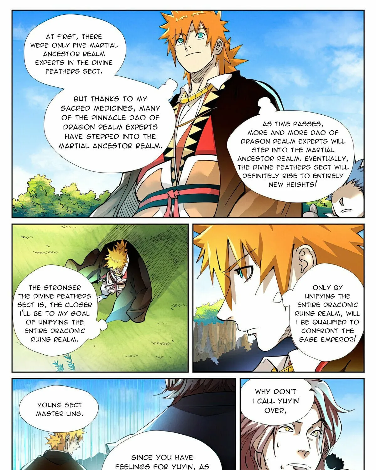Tales of Demons and Gods (Colored) Chapter 430.6 page 19 - 