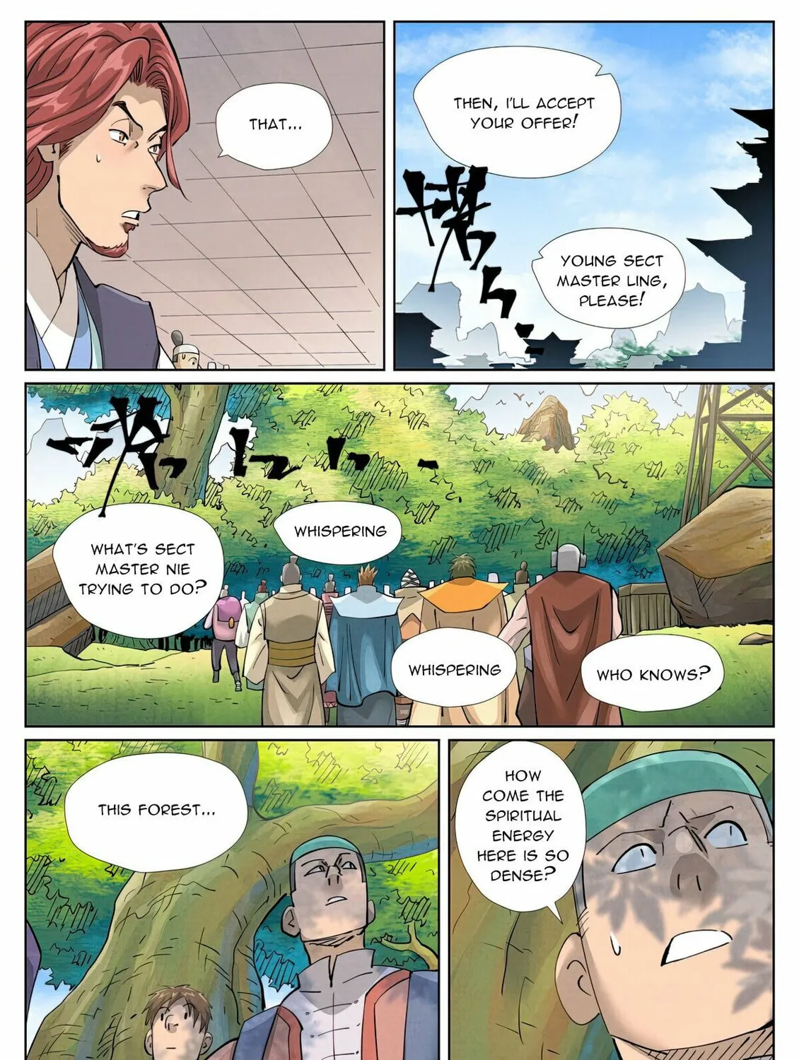 Tales of Demons and Gods (Colored) Chapter 430.6 page 7 - 