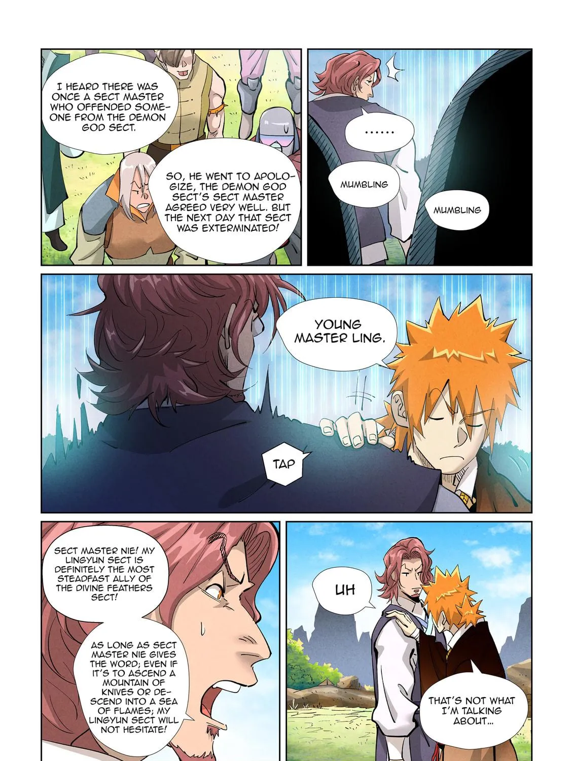 Tales of Demons and Gods (Colored) Chapter 431.1 page 11 - 