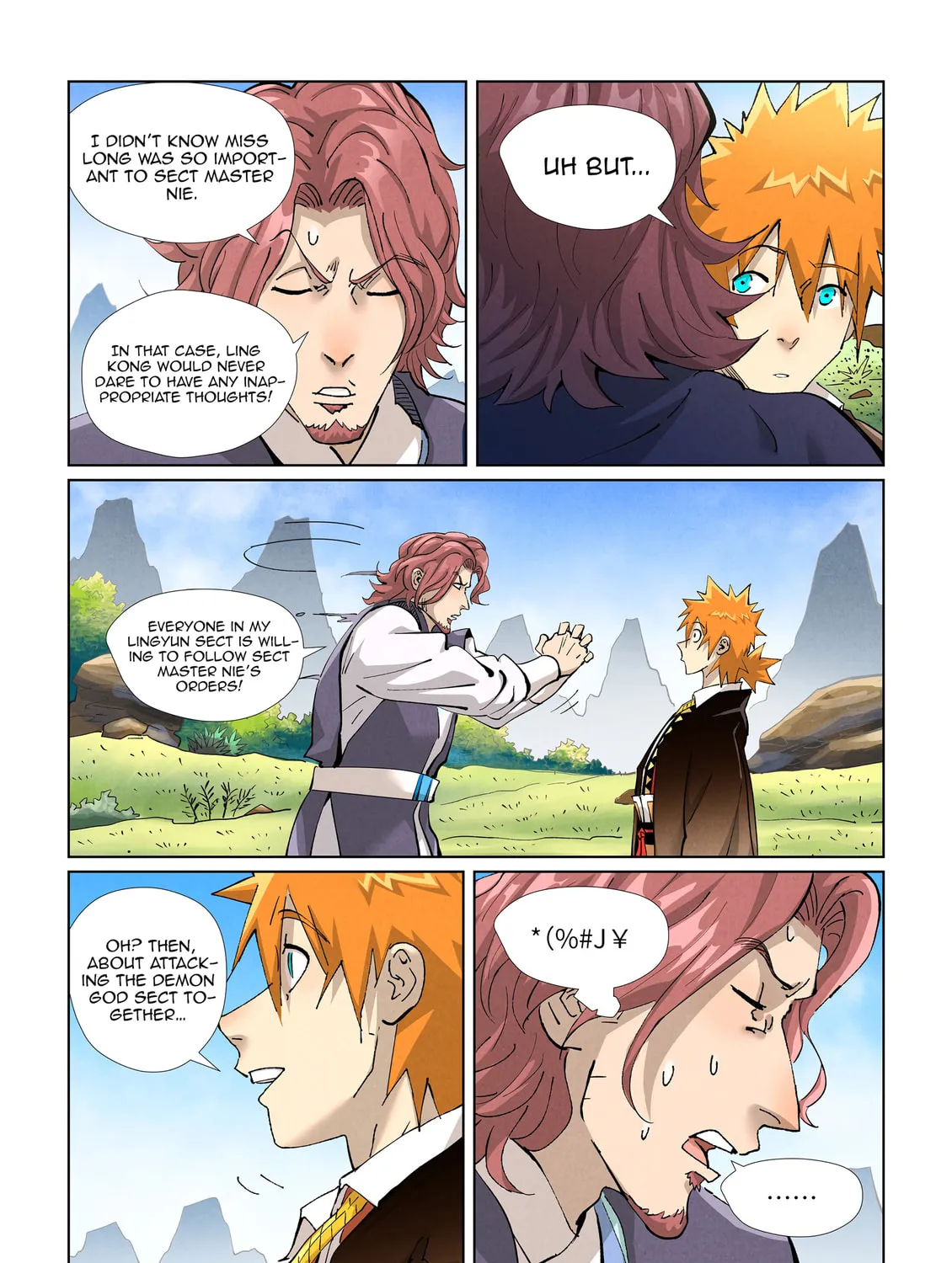 Tales of Demons and Gods (Colored) Chapter 431.1 page 13 - 