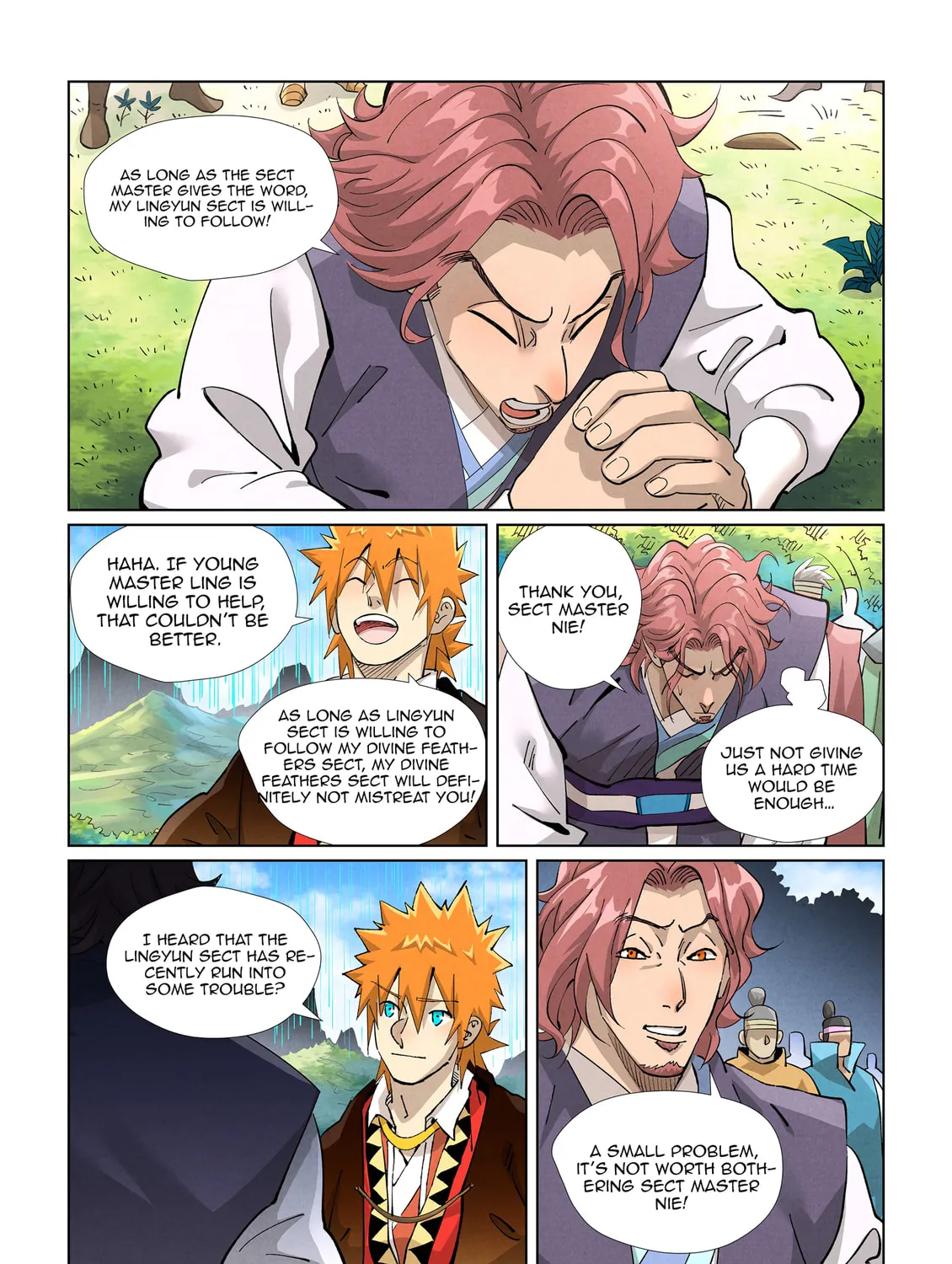 Tales of Demons and Gods (Colored) Chapter 431.1 page 15 - 