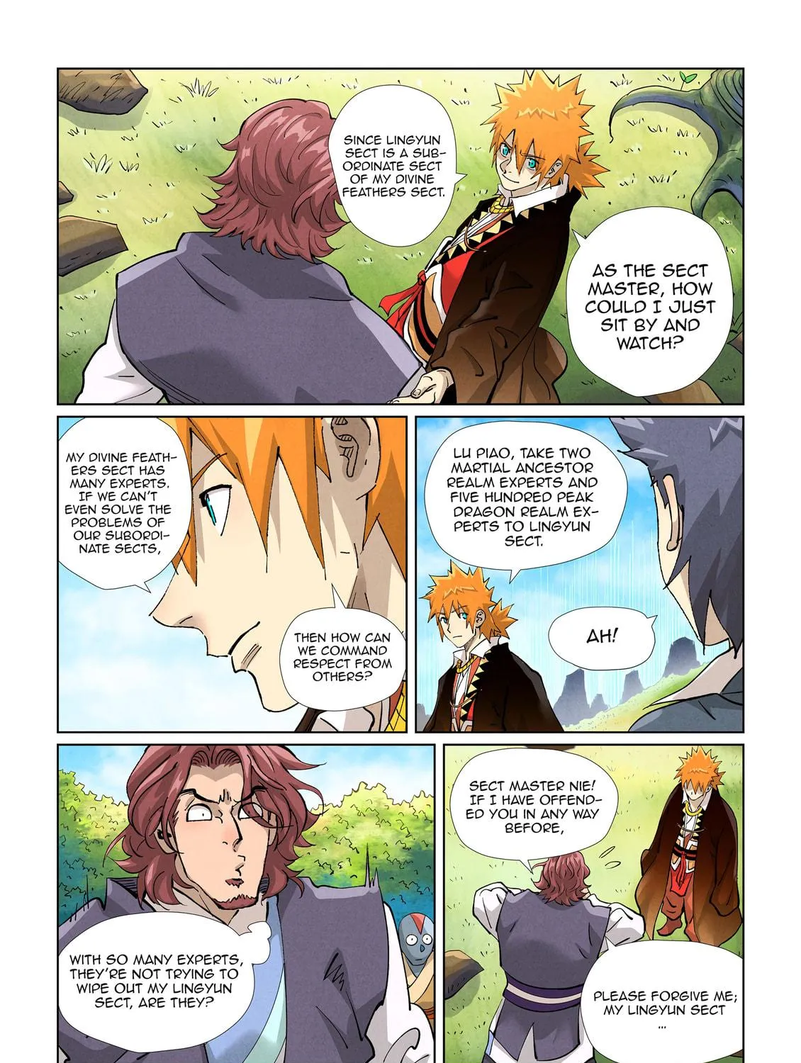 Tales of Demons and Gods (Colored) Chapter 431.1 page 17 - 