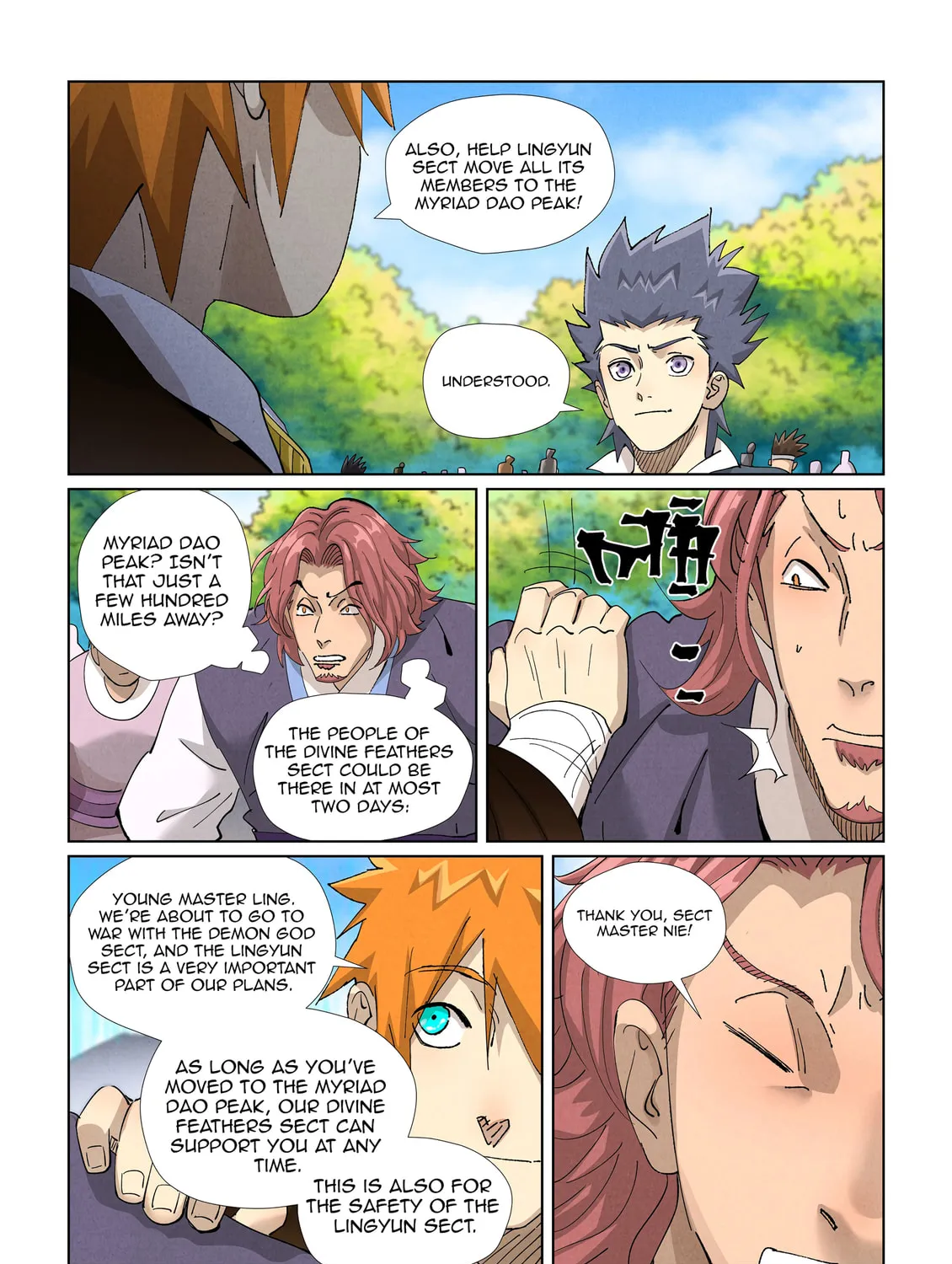 Tales of Demons and Gods (Colored) Chapter 431.1 page 21 - 