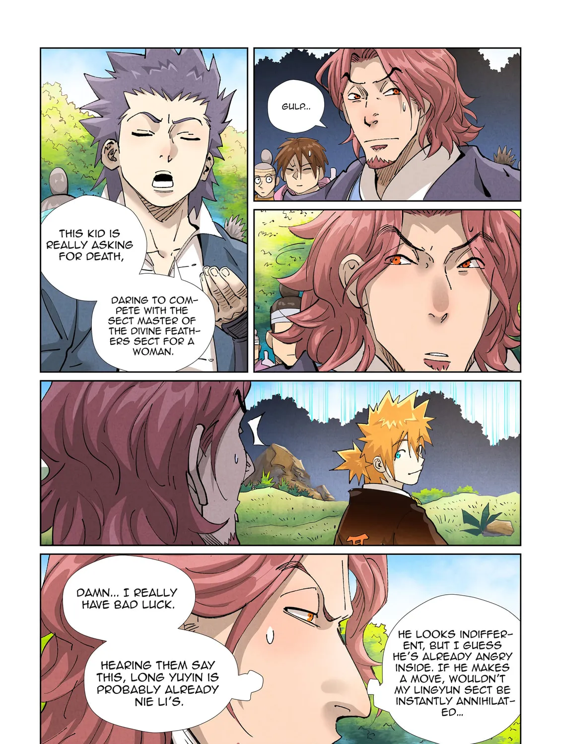 Tales of Demons and Gods (Colored) Chapter 431.1 page 7 - 