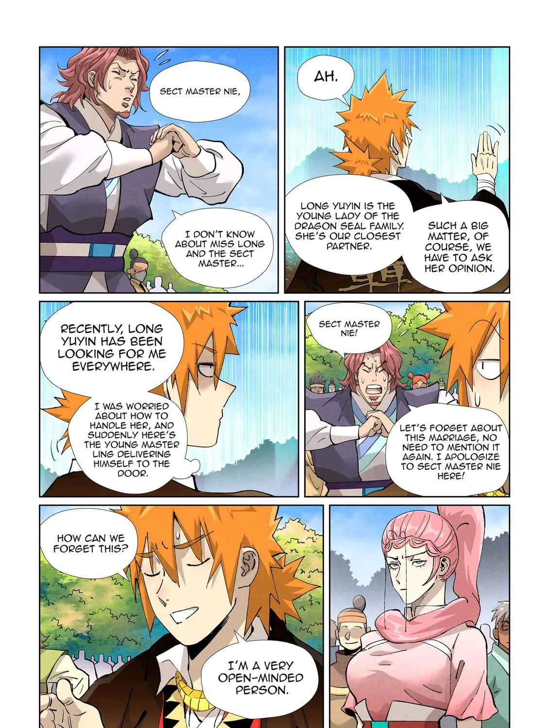 Tales of Demons and Gods (Colored) Chapter 431.1 page 9 - 