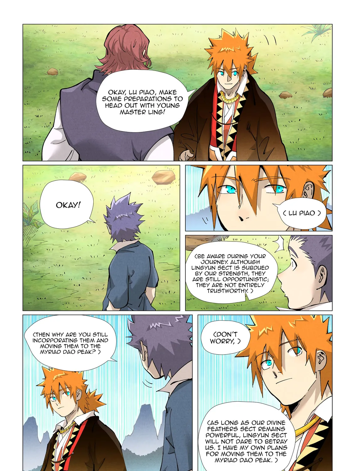 Tales of Demons and Gods (Colored) Chapter 431.5 page 3 - 