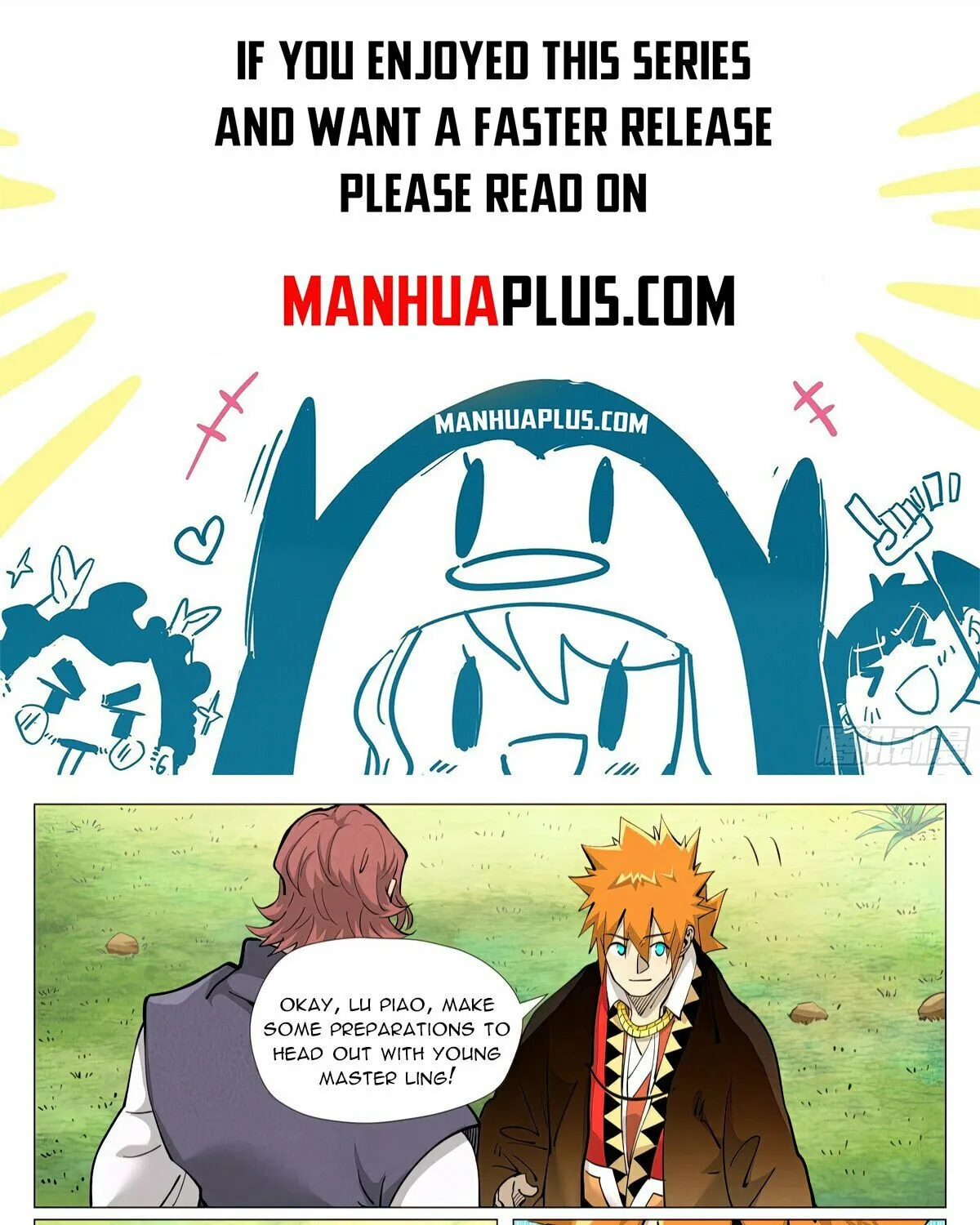 Tales of Demons and Gods (Colored) Chapter 431.6 page 1 - 