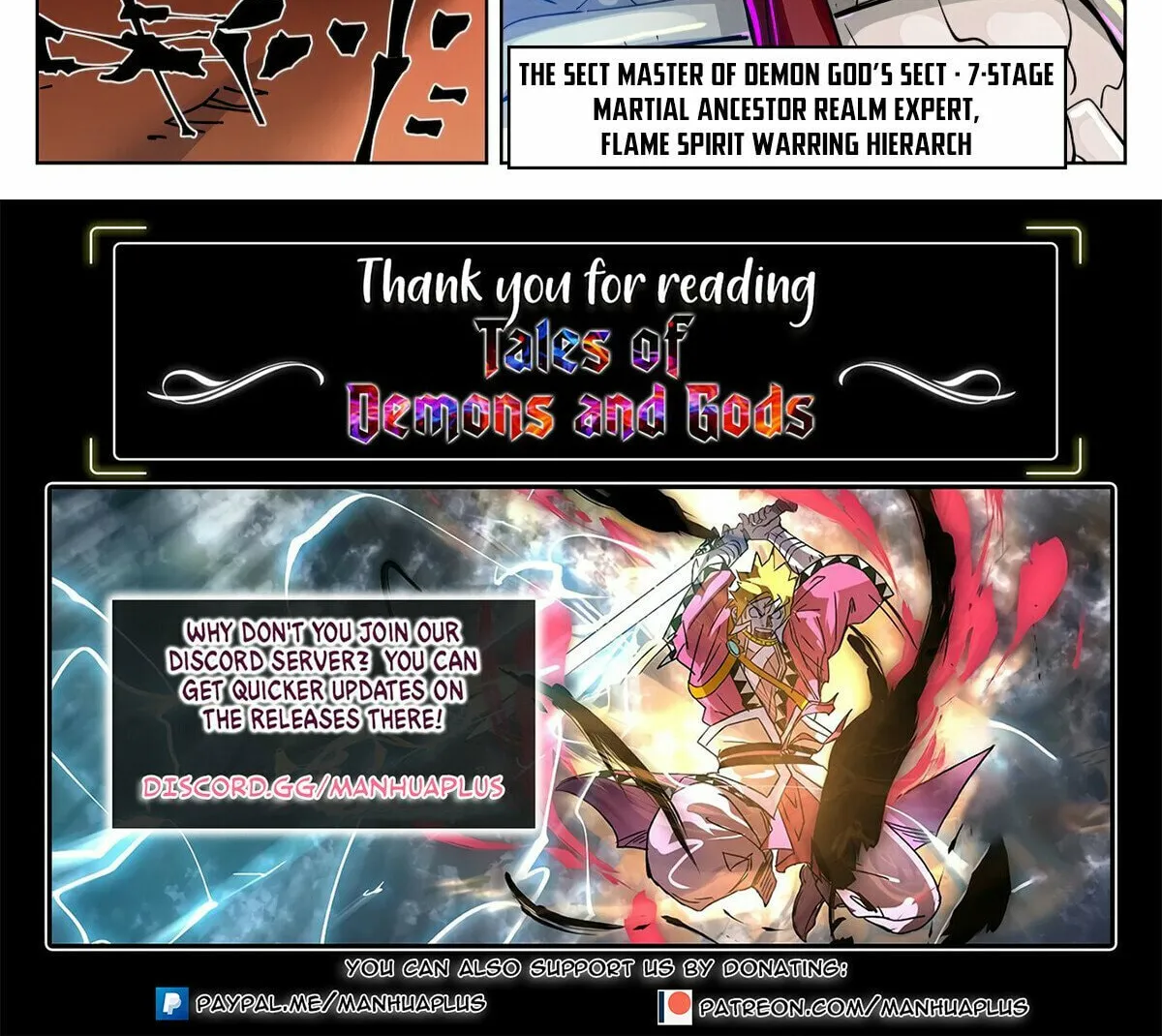 Tales of Demons and Gods (Colored) Chapter 431.6 page 20 - 