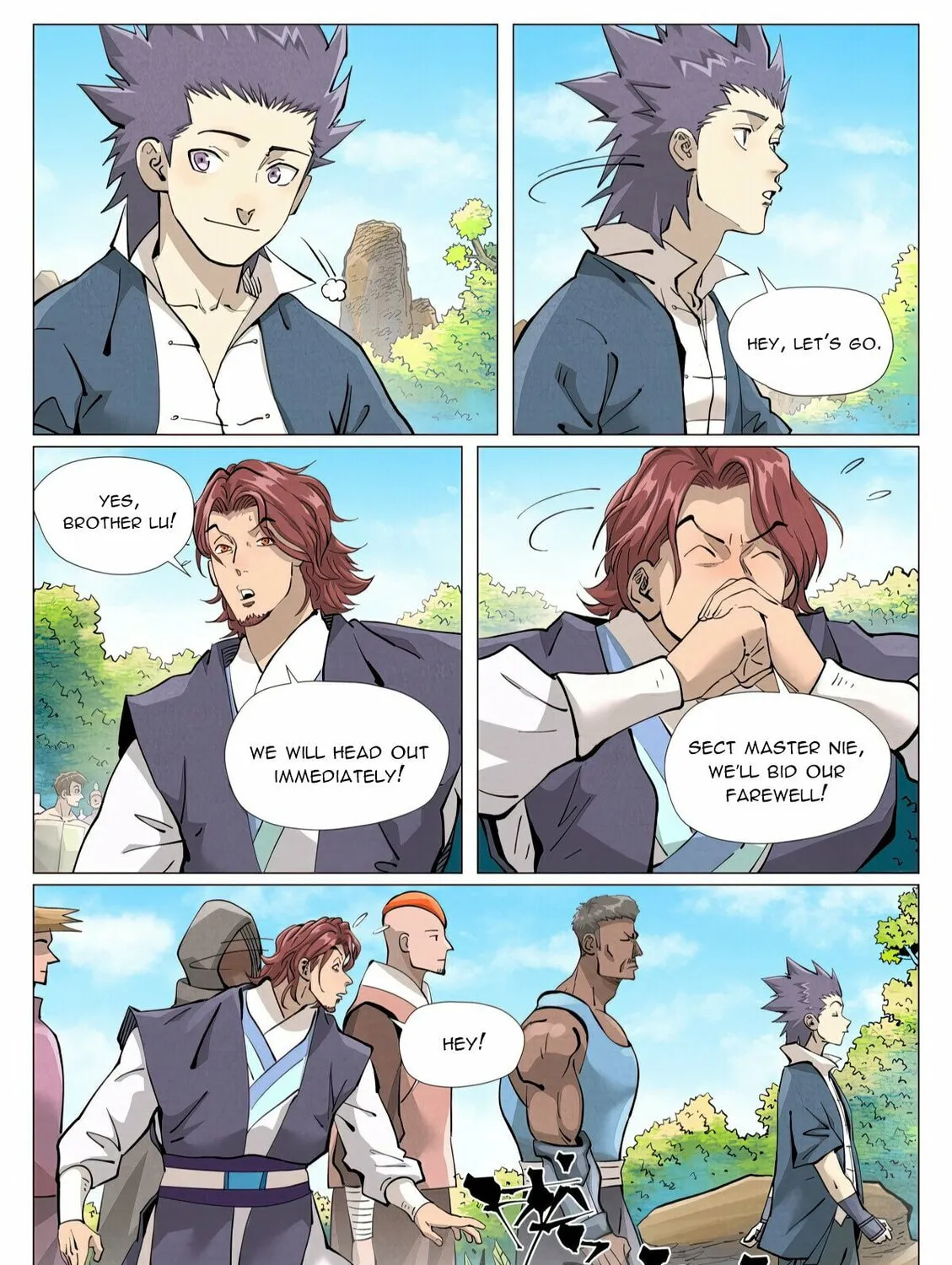 Tales of Demons and Gods (Colored) Chapter 431.6 page 3 - 