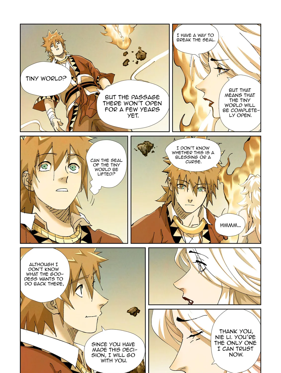 Tales of Demons and Gods (Colored) Chapter 432.1 page 21 - 