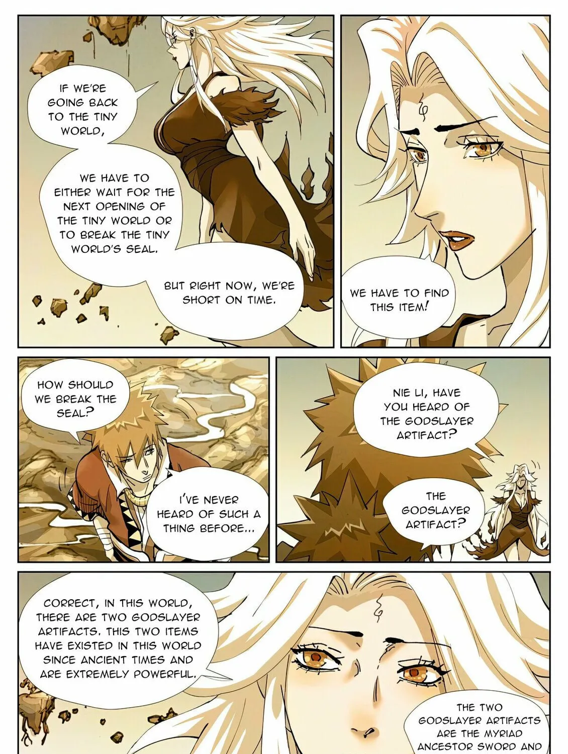 Tales of Demons and Gods (Colored) Chapter 432.6 page 3 - 
