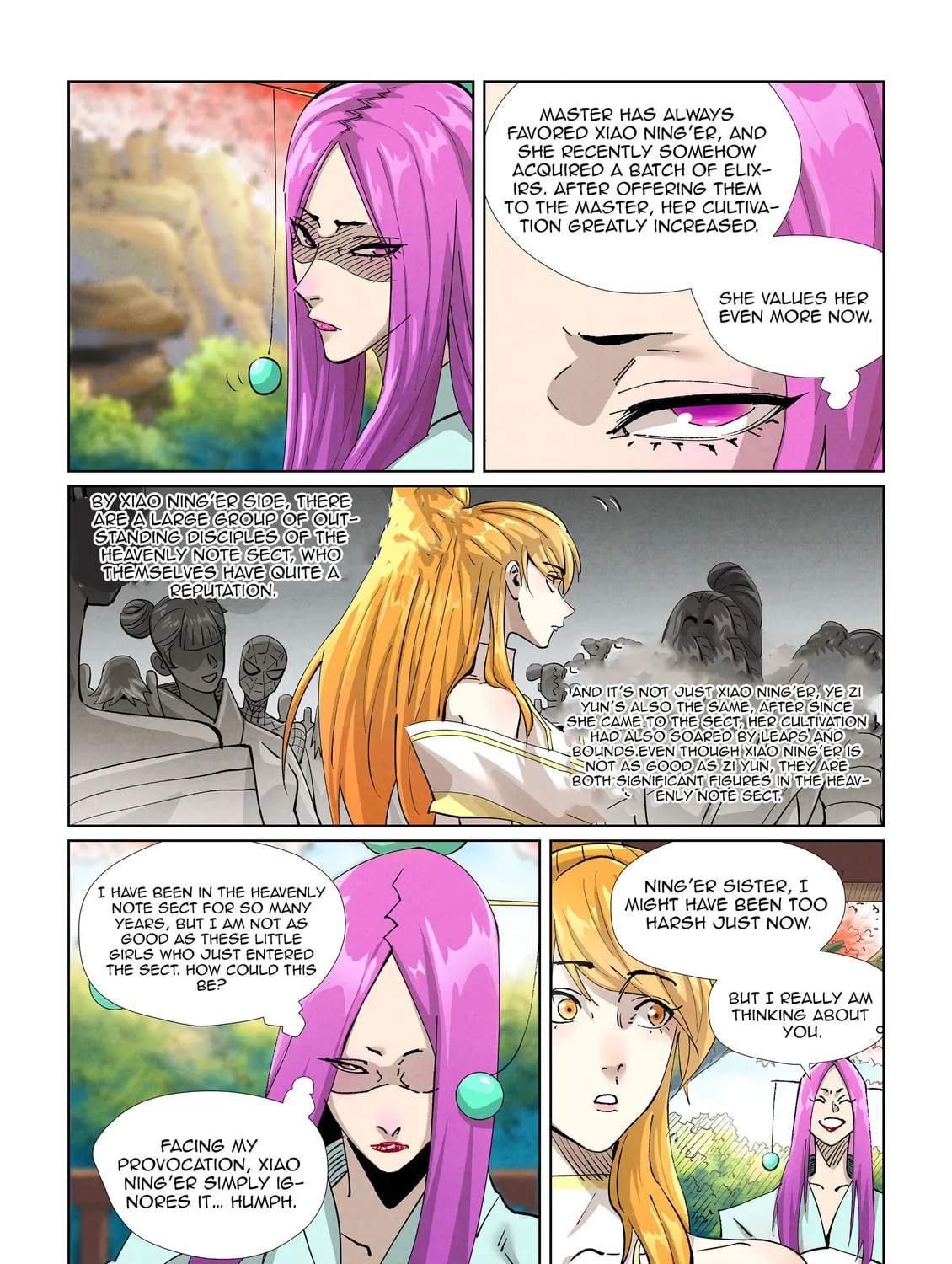 Tales of Demons and Gods (Colored) Chapter 433.1 page 7 - 