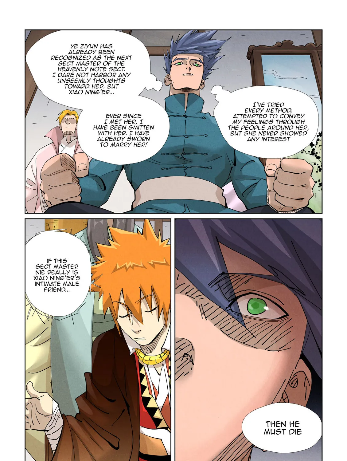 Tales of Demons and Gods (Colored) Chapter 433.5 page 13 - 