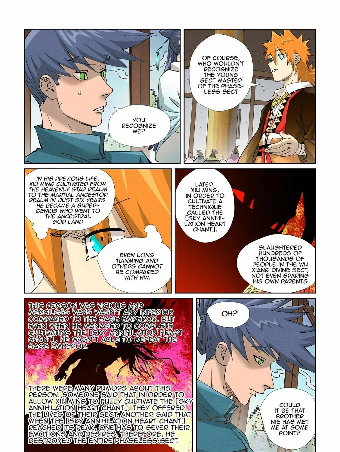 Tales of Demons and Gods (Colored) Chapter 433.5 page 5 - 