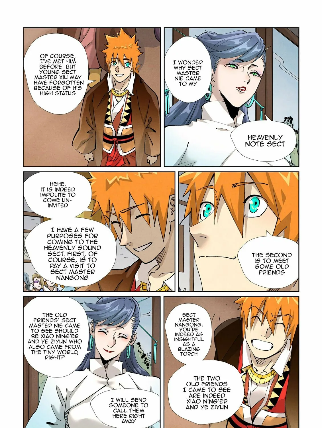 Tales of Demons and Gods (Colored) Chapter 433.5 page 7 - 
