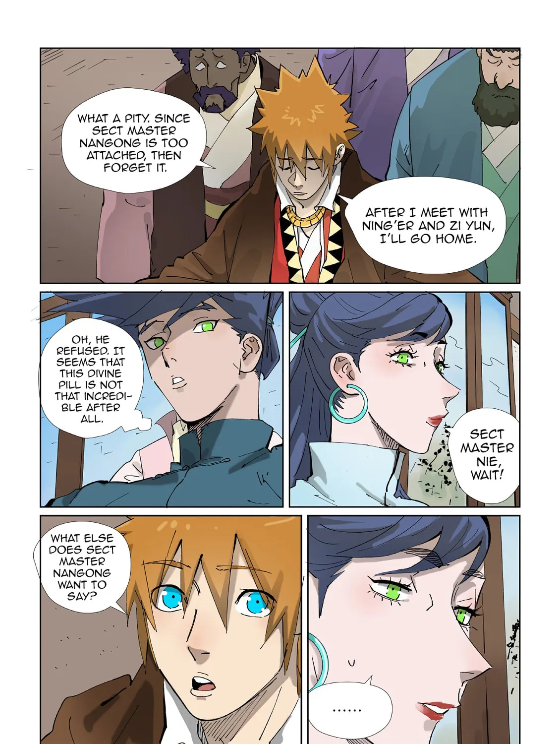 Tales of Demons and Gods (Colored) Chapter 434.1 page 15 - 