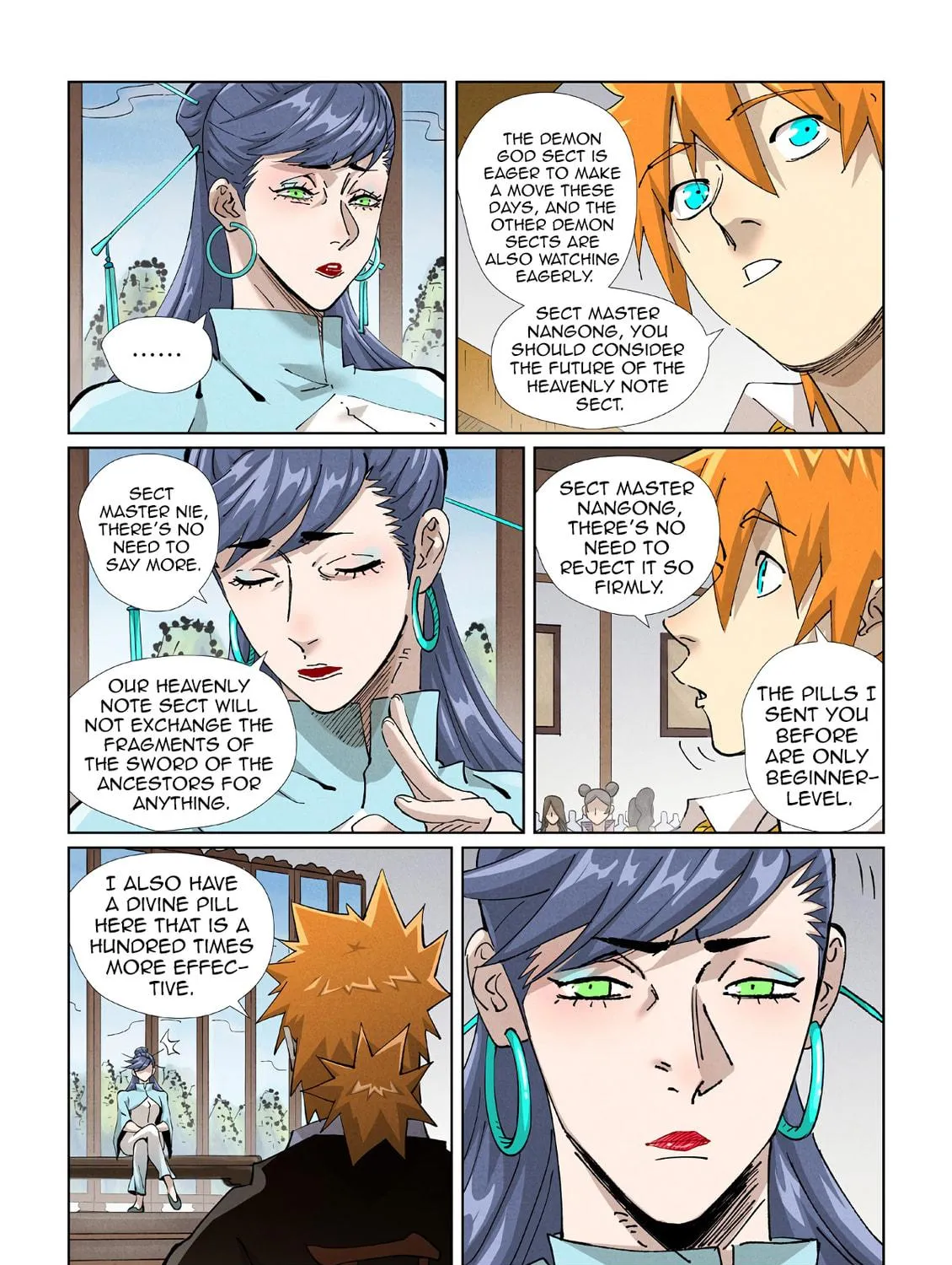 Tales of Demons and Gods (Colored) Chapter 434.1 page 9 - 