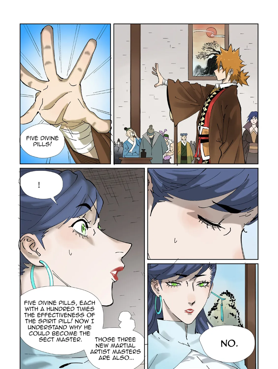 Tales of Demons and Gods (Colored) Chapter 434 page 13 - 