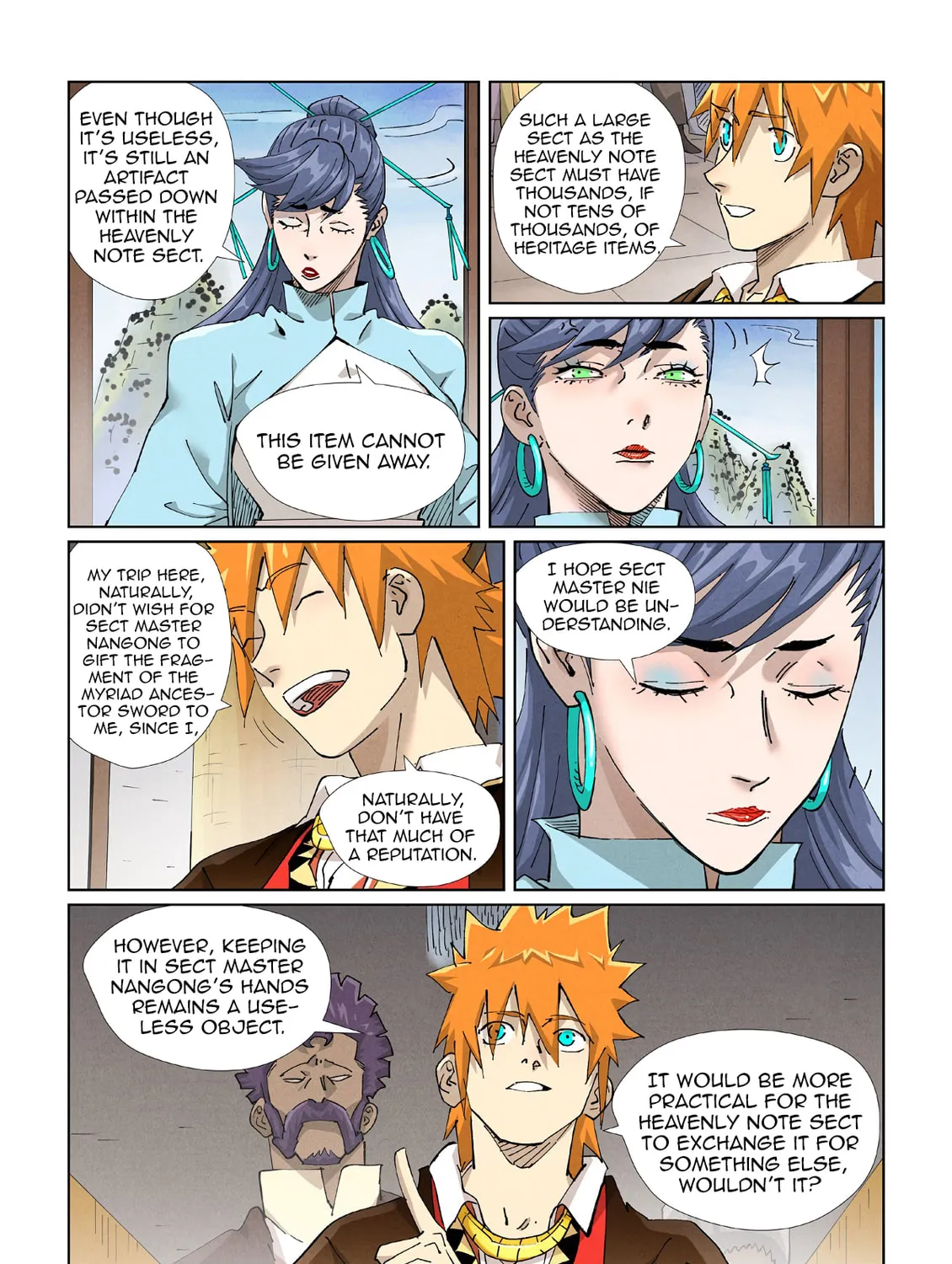 Tales of Demons and Gods (Colored) Chapter 434 page 7 - 