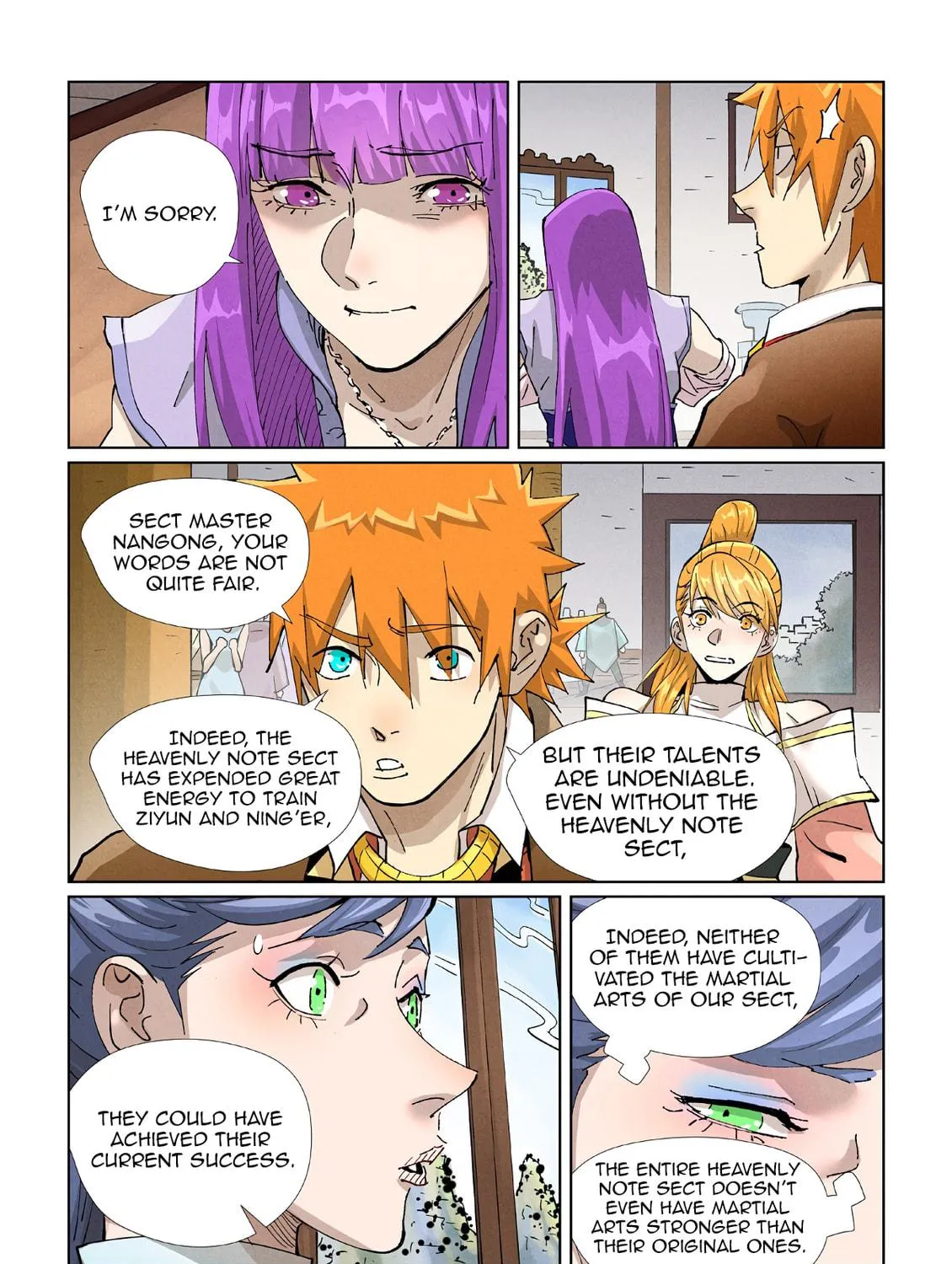 Tales of Demons and Gods (Colored) Chapter 435.1 page 11 - 