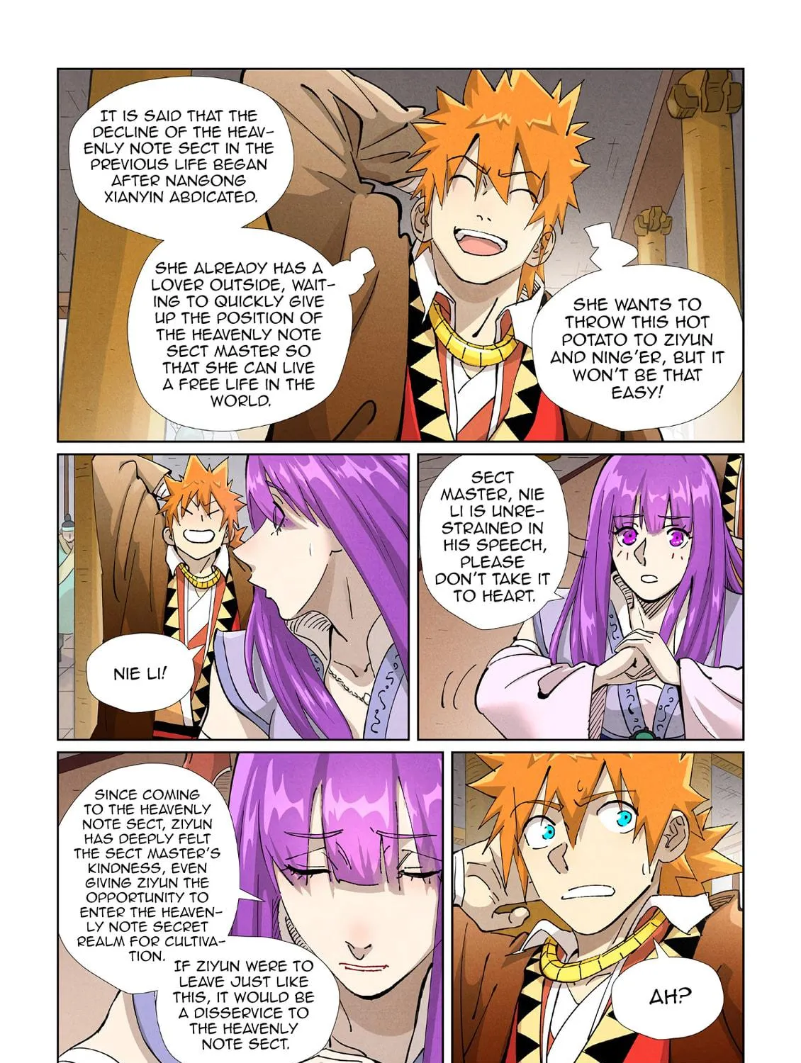 Tales of Demons and Gods (Colored) Chapter 435.1 page 19 - 