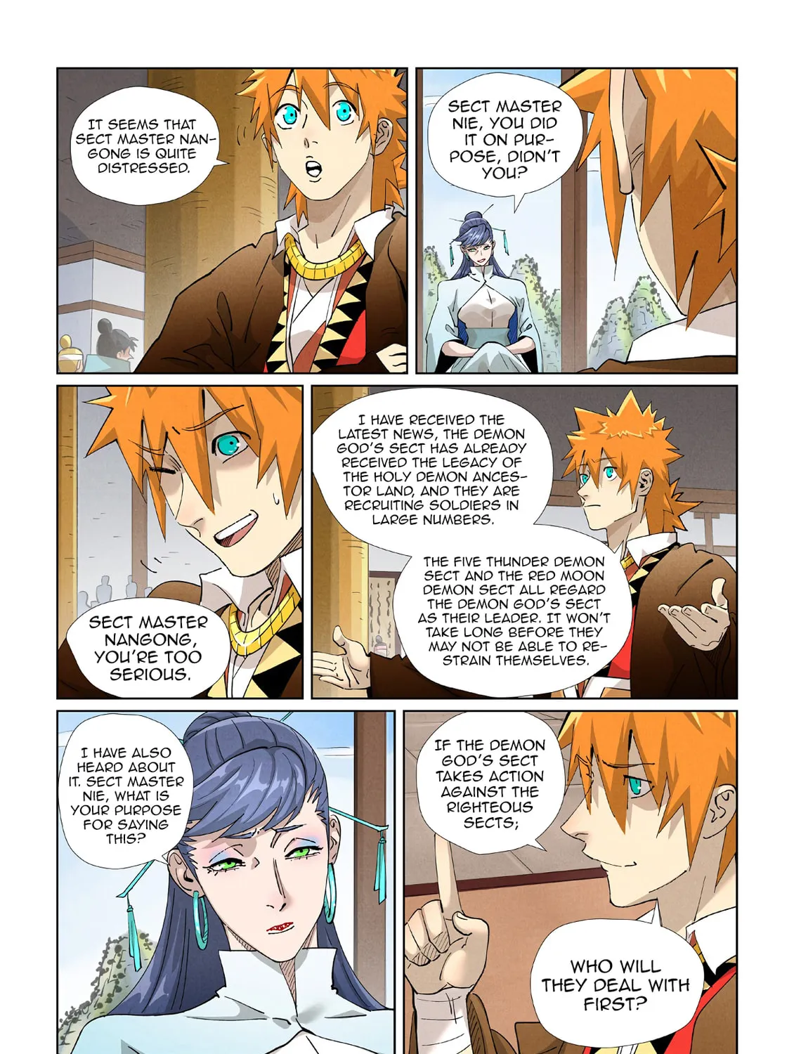 Tales of Demons and Gods (Colored) Chapter 435.5 page 13 - 