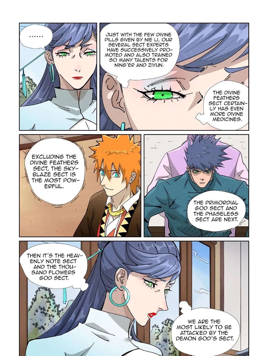 Tales of Demons and Gods (Colored) Chapter 435.5 page 17 - 