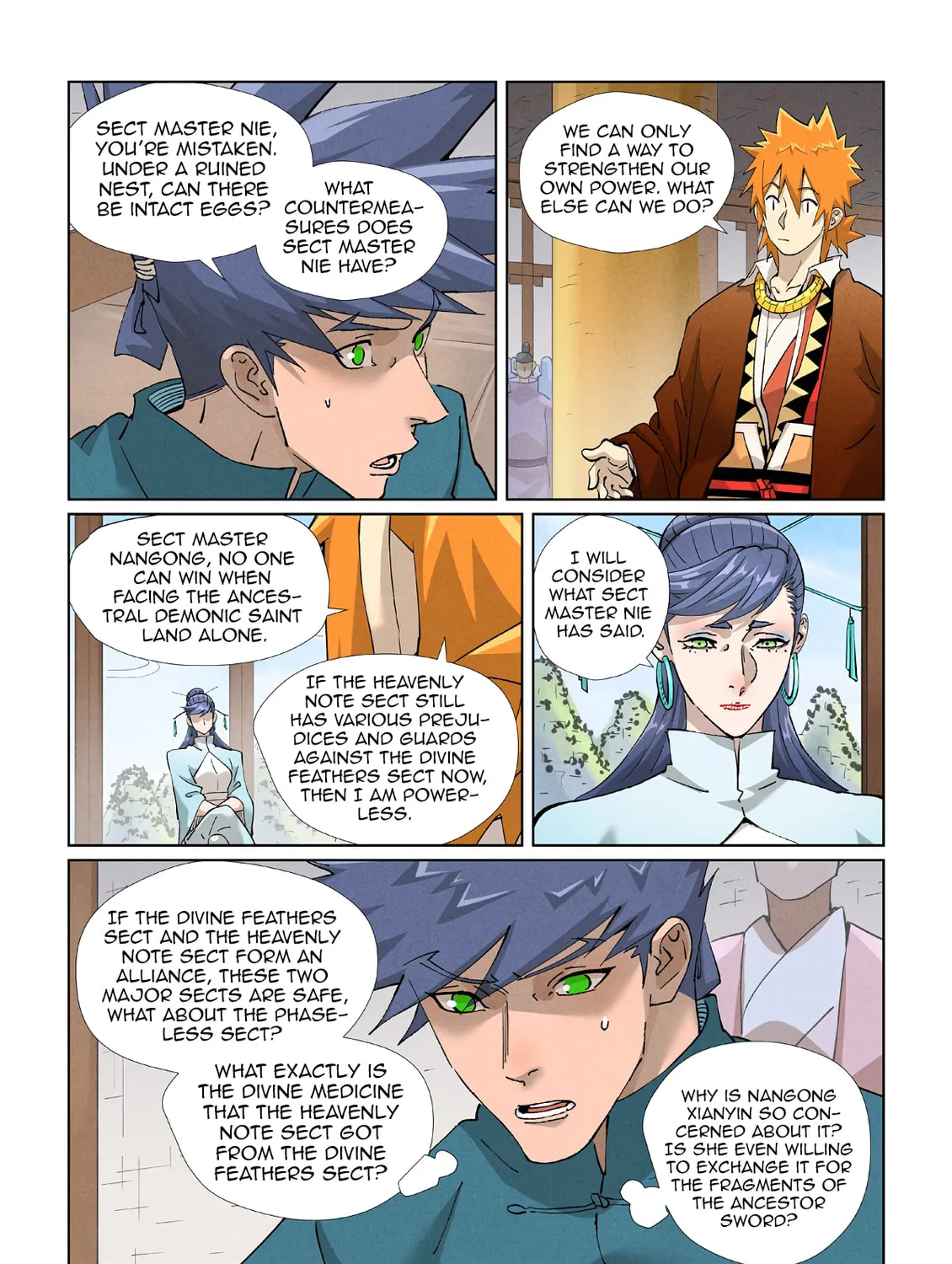 Tales of Demons and Gods (Colored) Chapter 435.5 page 21 - 