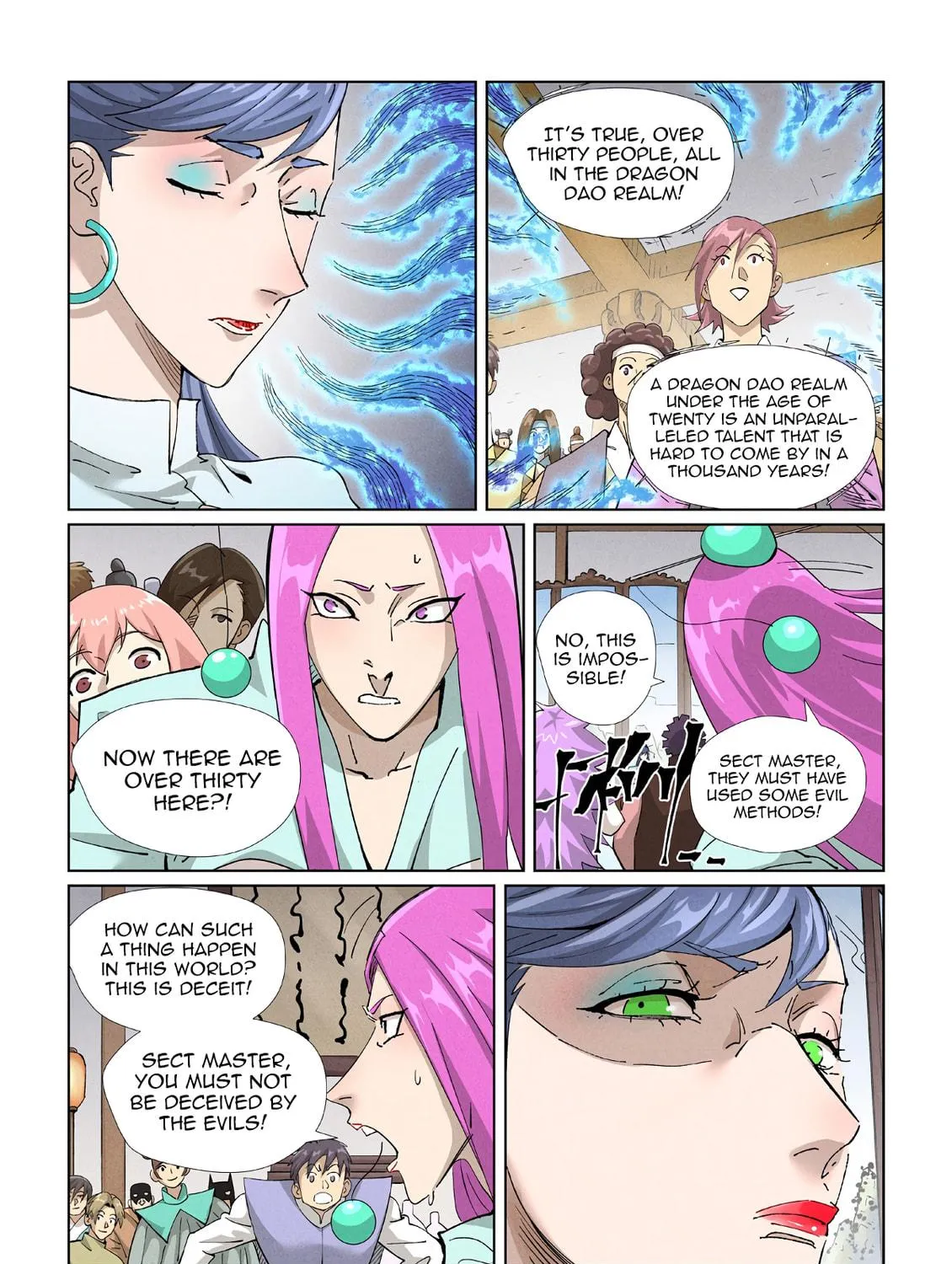 Tales of Demons and Gods (Colored) Chapter 435.5 page 9 - 