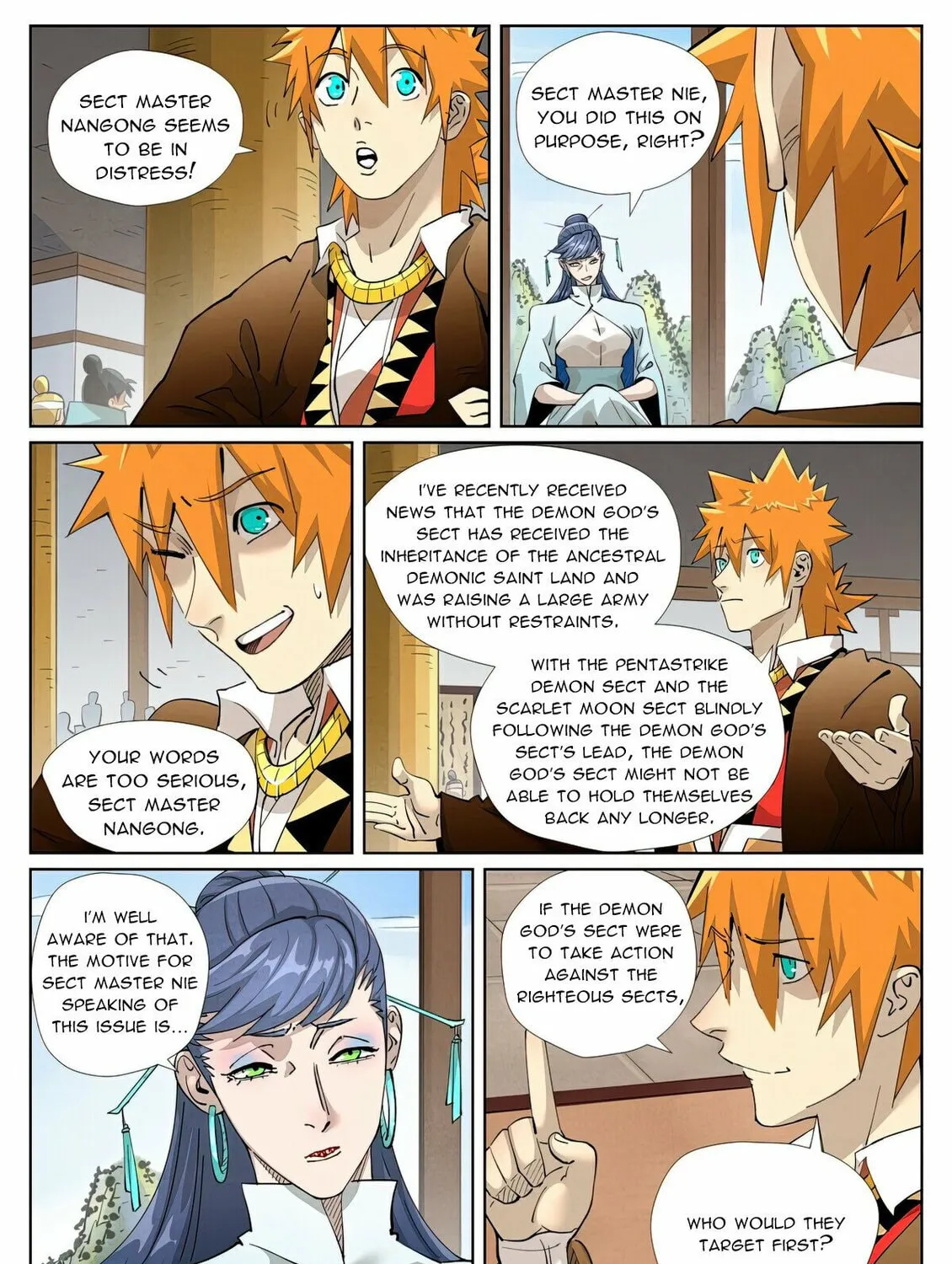 Tales of Demons and Gods (Colored) Chapter 435.6 page 11 - 