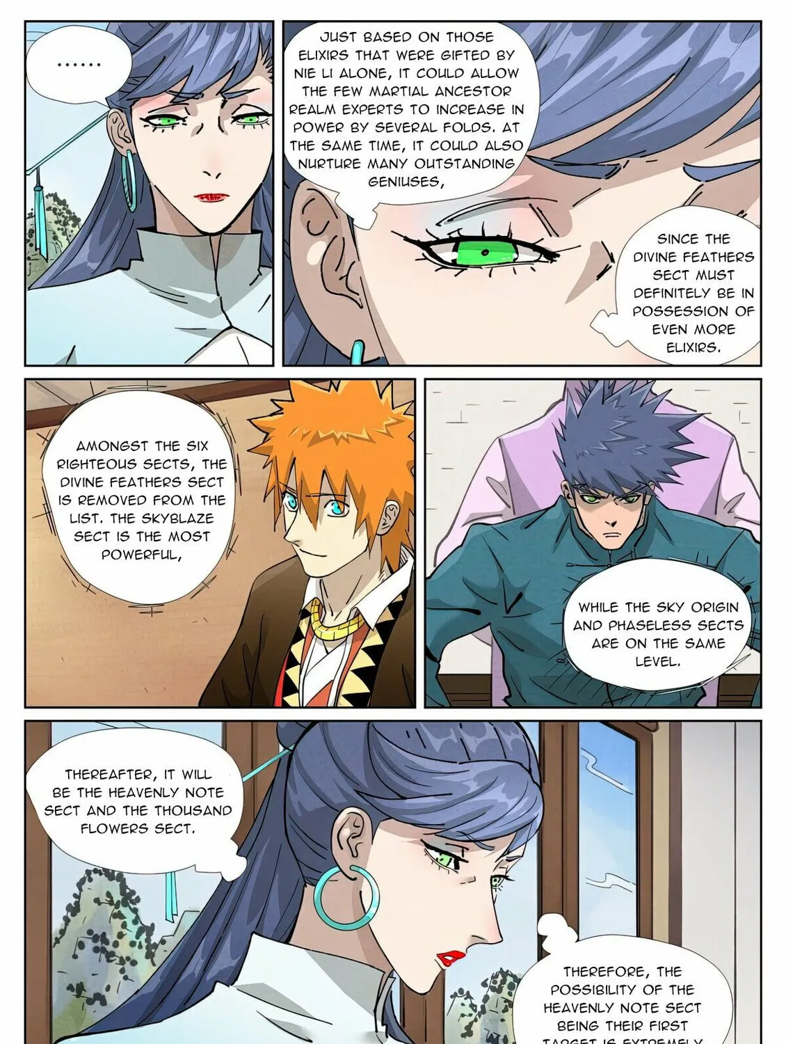 Tales of Demons and Gods (Colored) Chapter 435.6 page 15 - 