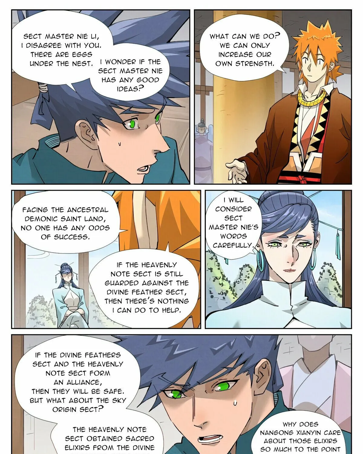 Tales of Demons and Gods (Colored) Chapter 435.6 page 19 - 