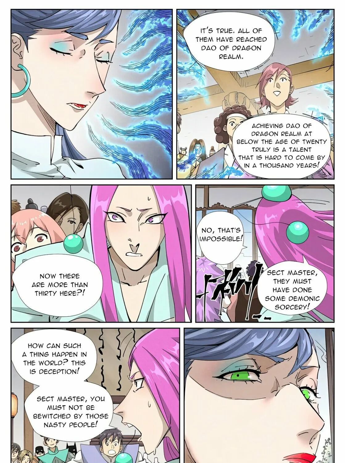 Tales of Demons and Gods (Colored) Chapter 435.6 page 7 - 