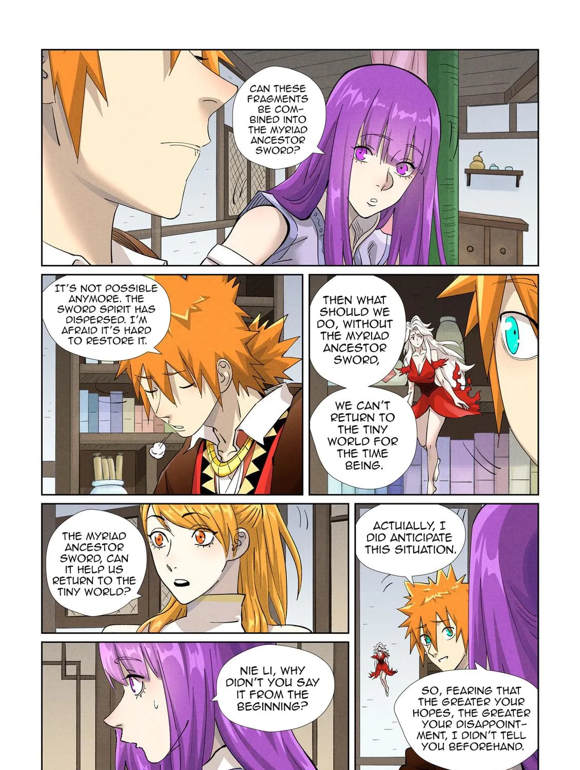 Tales of Demons and Gods (Colored) Chapter 436.5 page 9 - 