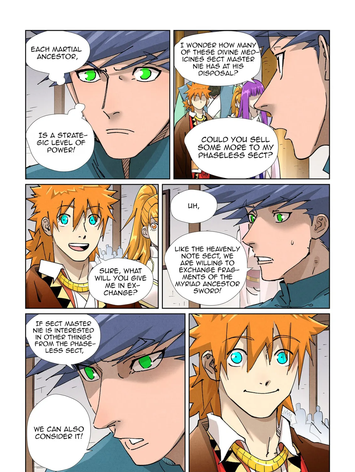 Tales of Demons and Gods (Colored) Chapter 436 page 21 - 