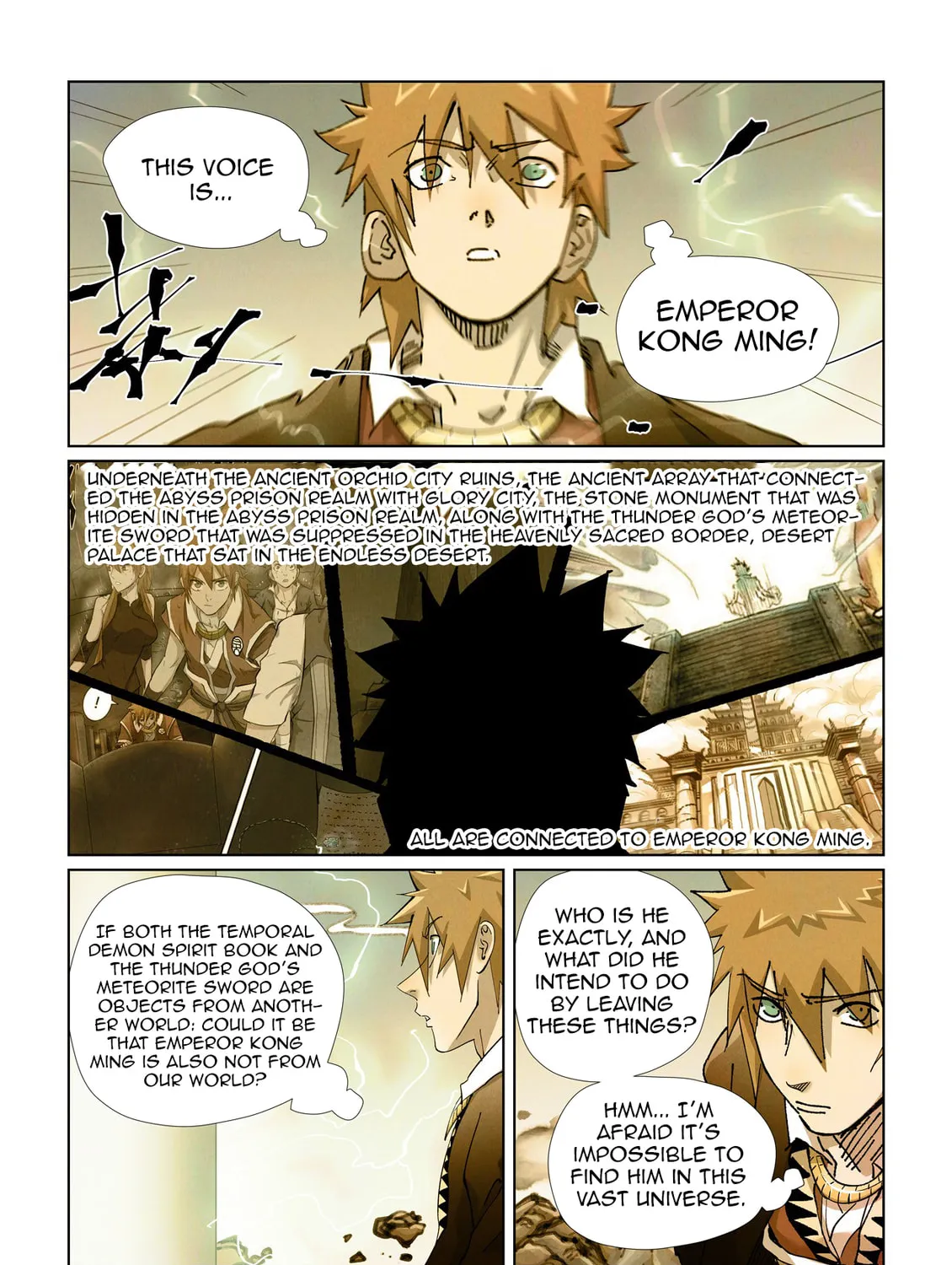 Tales of Demons and Gods (Colored) Chapter 437.1 page 15 - 