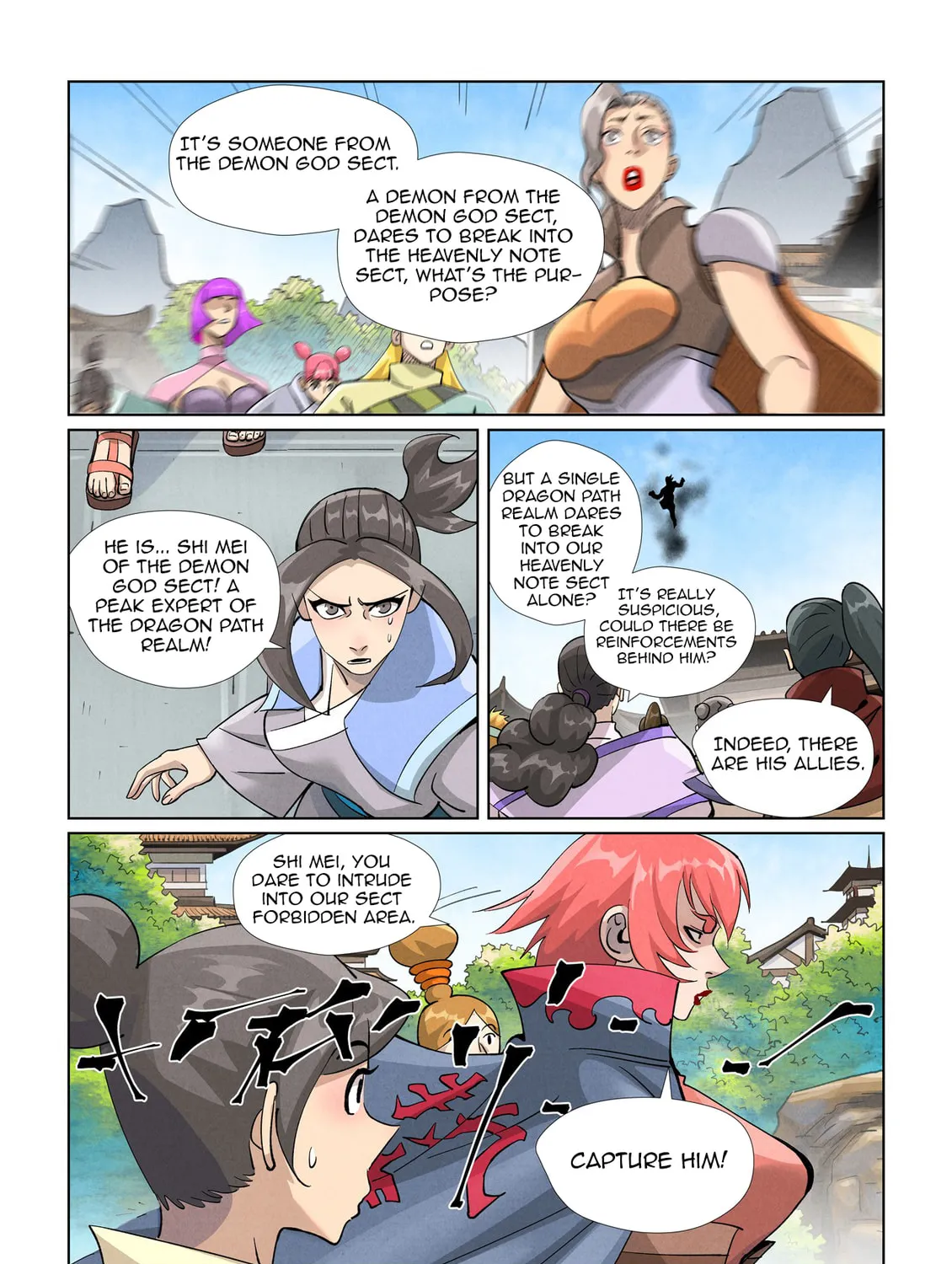 Tales of Demons and Gods (Colored) Chapter 438.1 page 7 - 