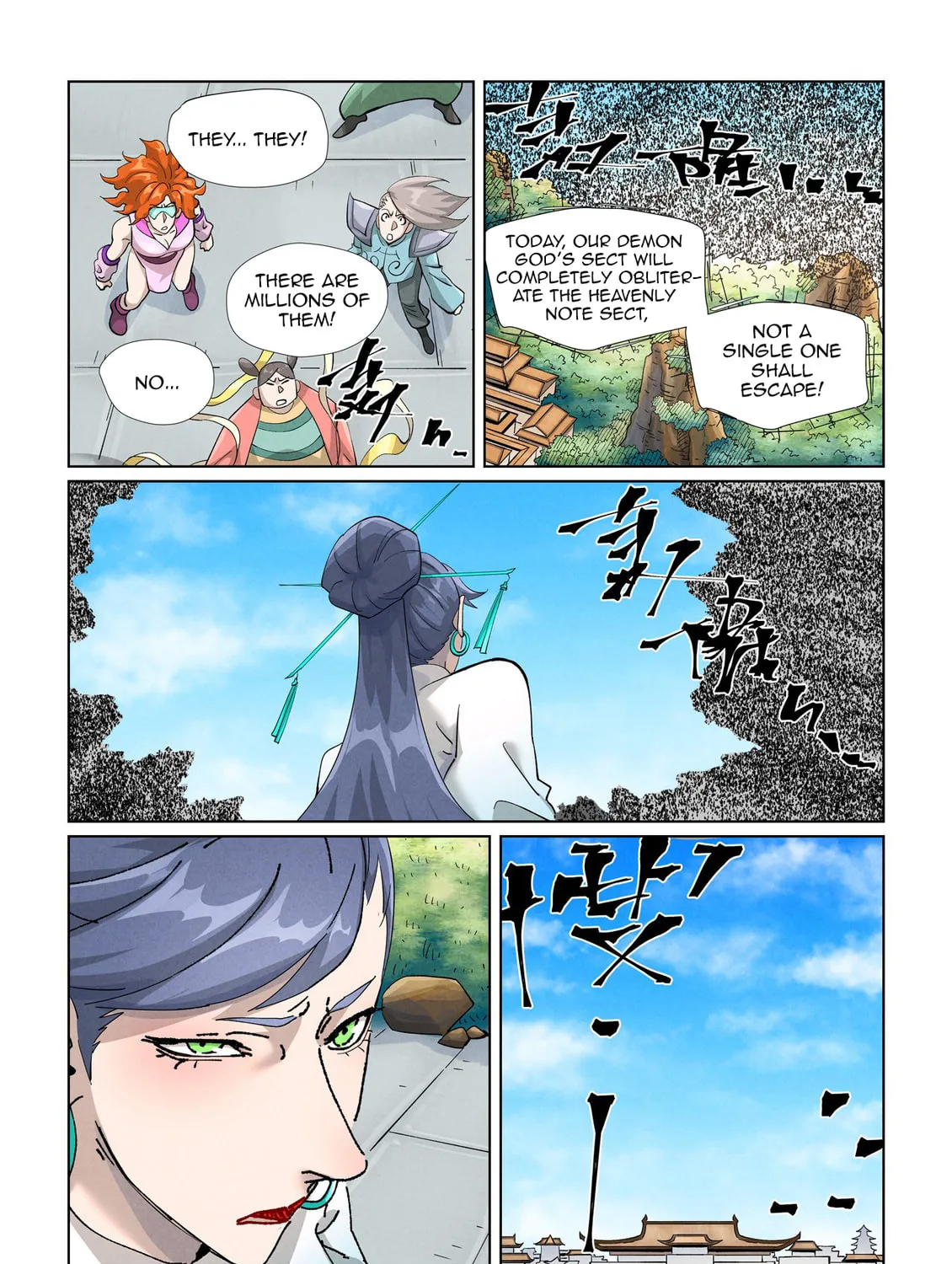 Tales of Demons and Gods (Colored) Chapter 438.5 page 13 - 