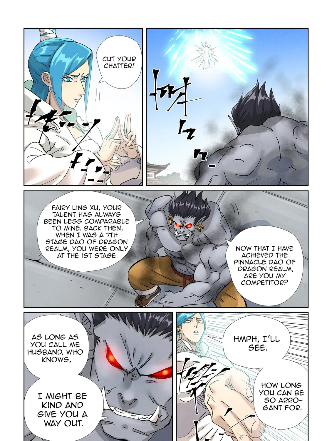 Tales of Demons and Gods (Colored) Chapter 438.5 page 3 - 